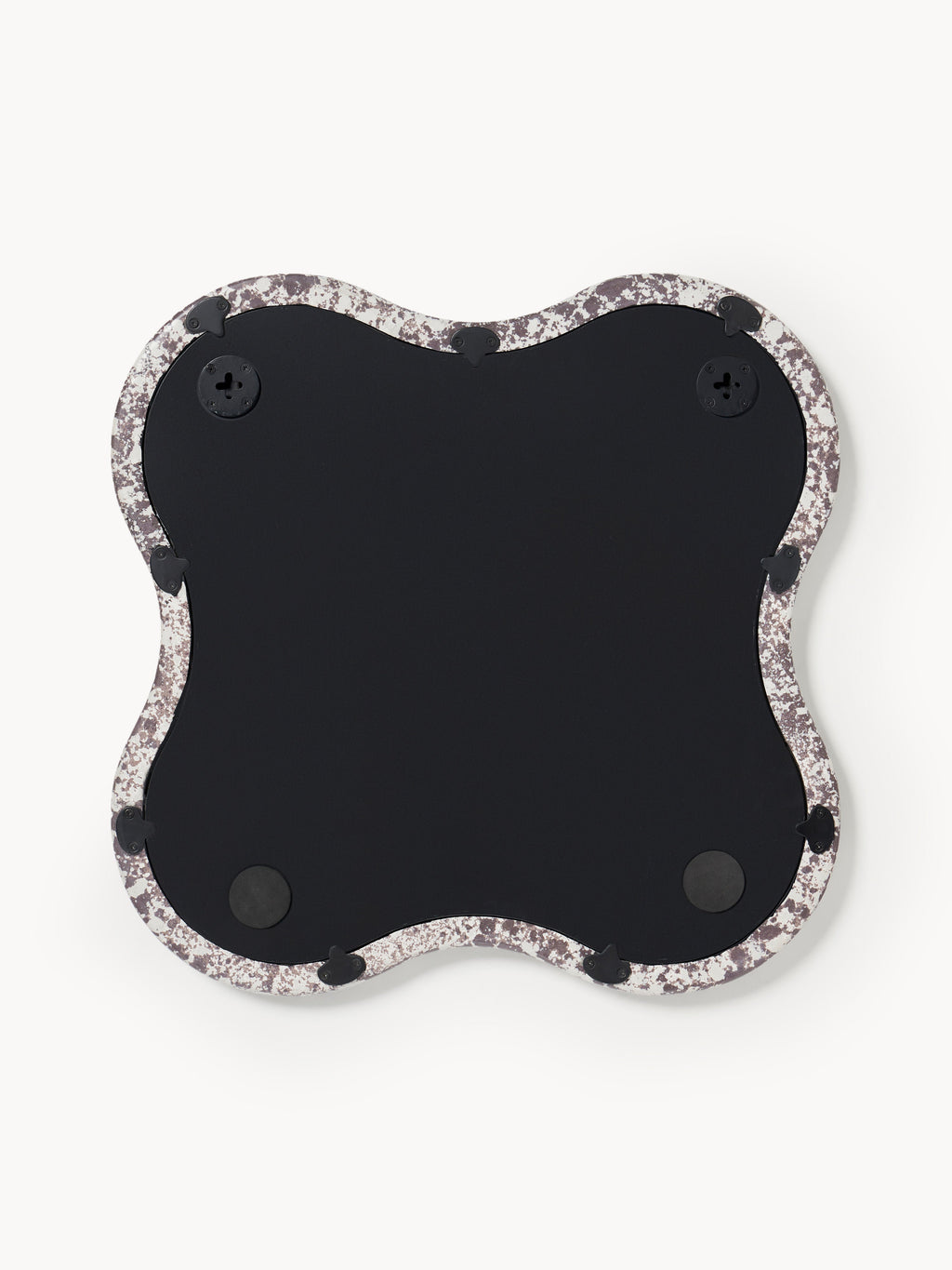 Elara Wall Mirror with Engineered Marble Frame