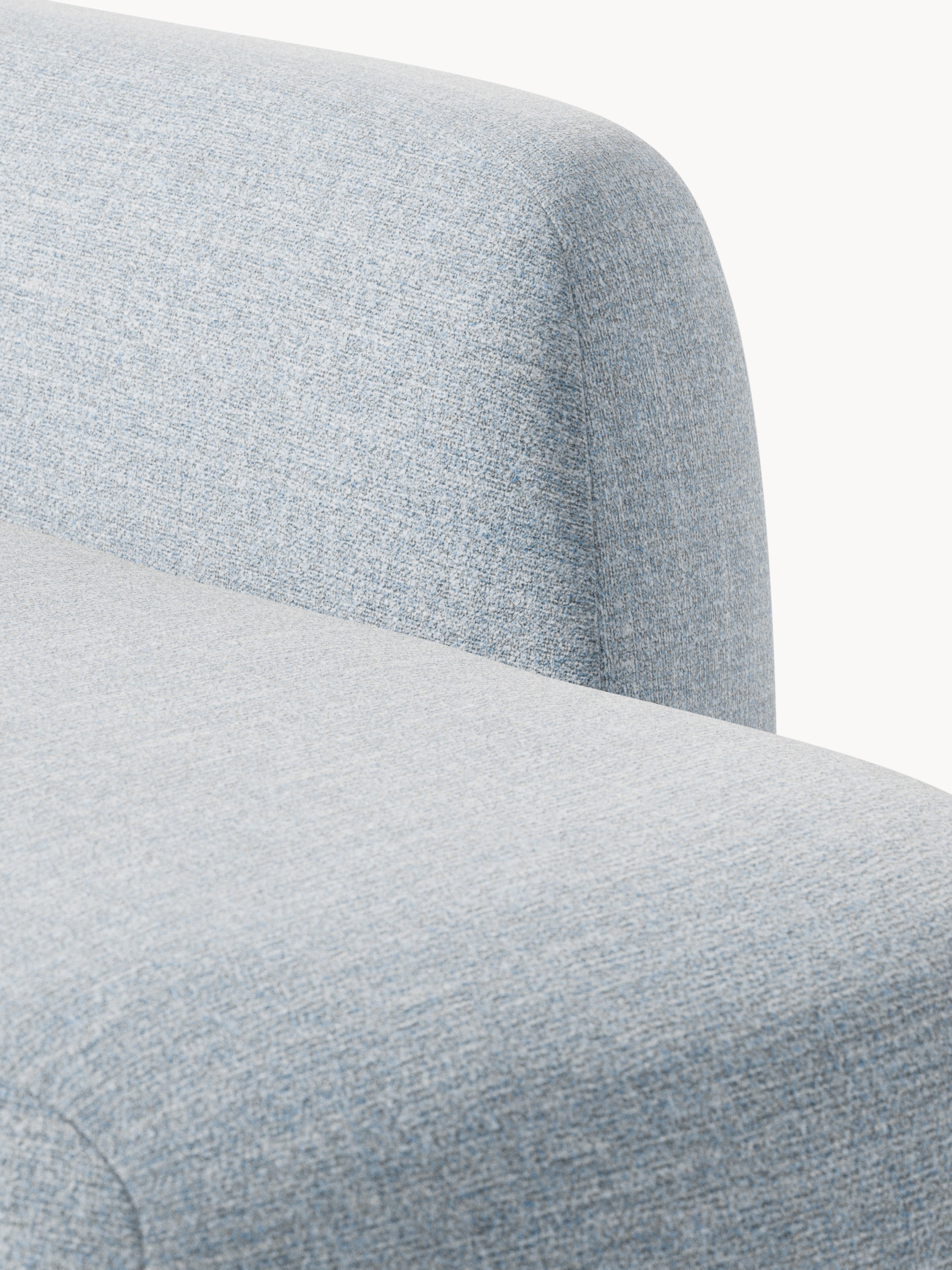 Wolke Modular Bouclé Corner Sofa (4-seater) with Chaise End