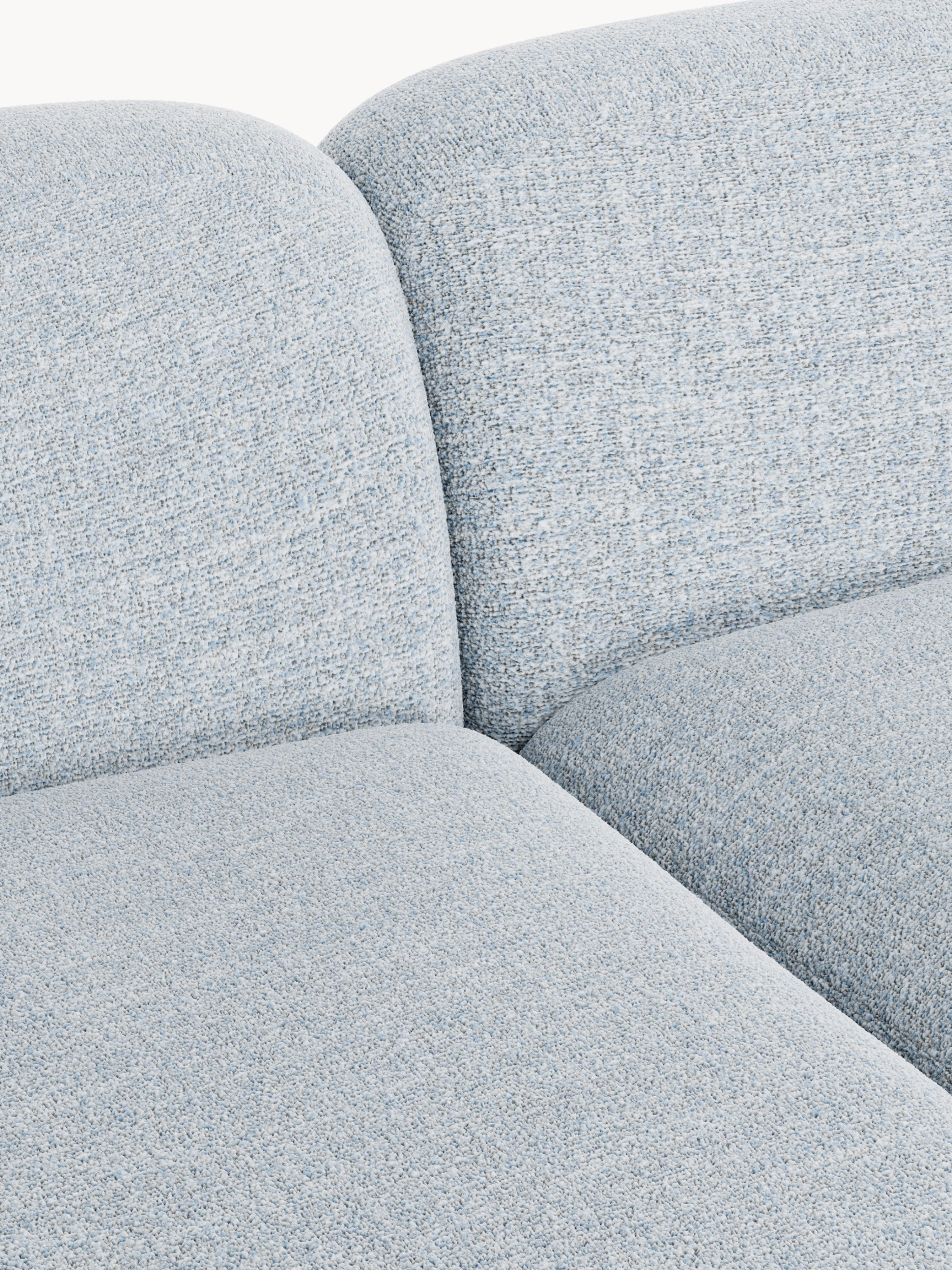 Wolke Modular Bouclé Corner Sofa (4-seater) with Chaise End