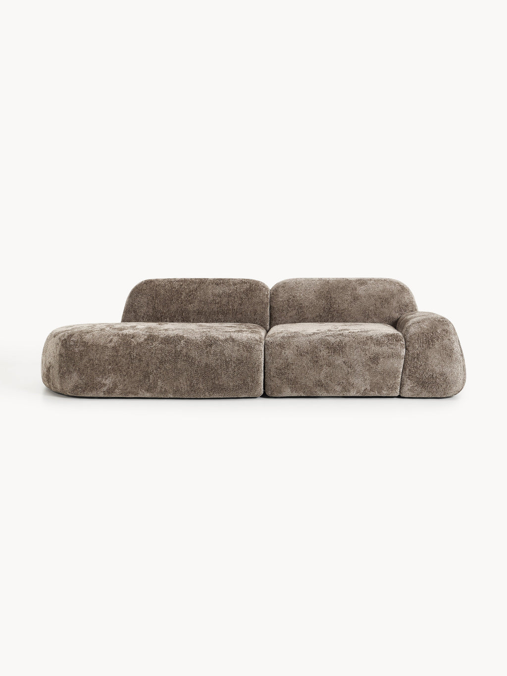 Wolke Modular Teddy Bouclé Chaise (3-seater)