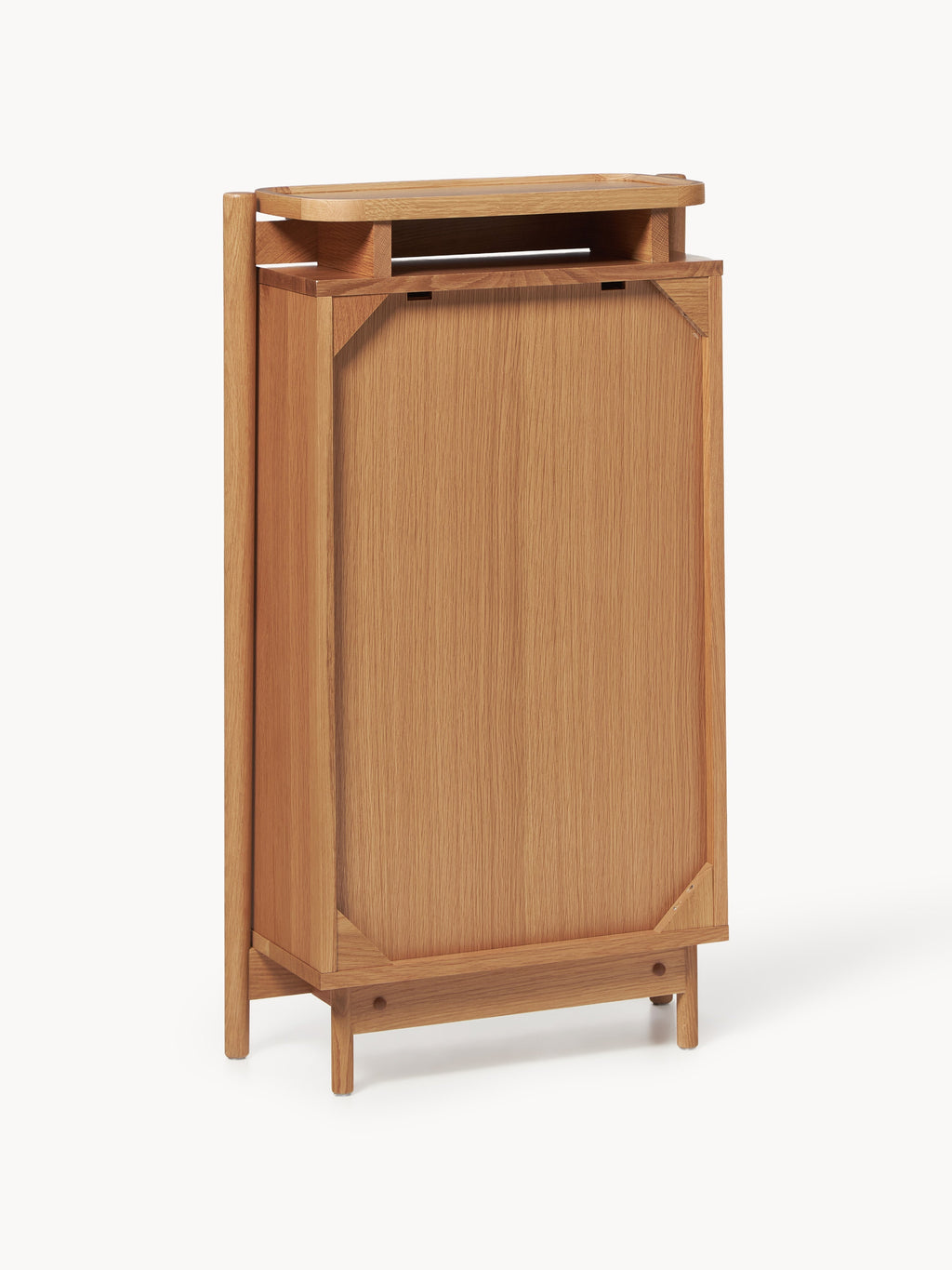 Libby Fold Out Wooden Shoe Cabinet