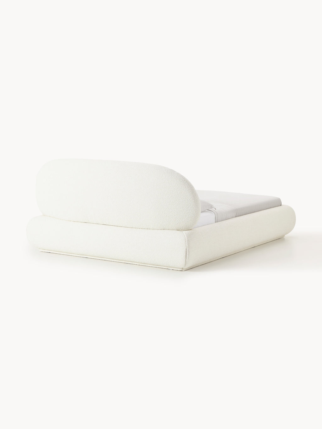 Alba Upholstered Bouclé Bed