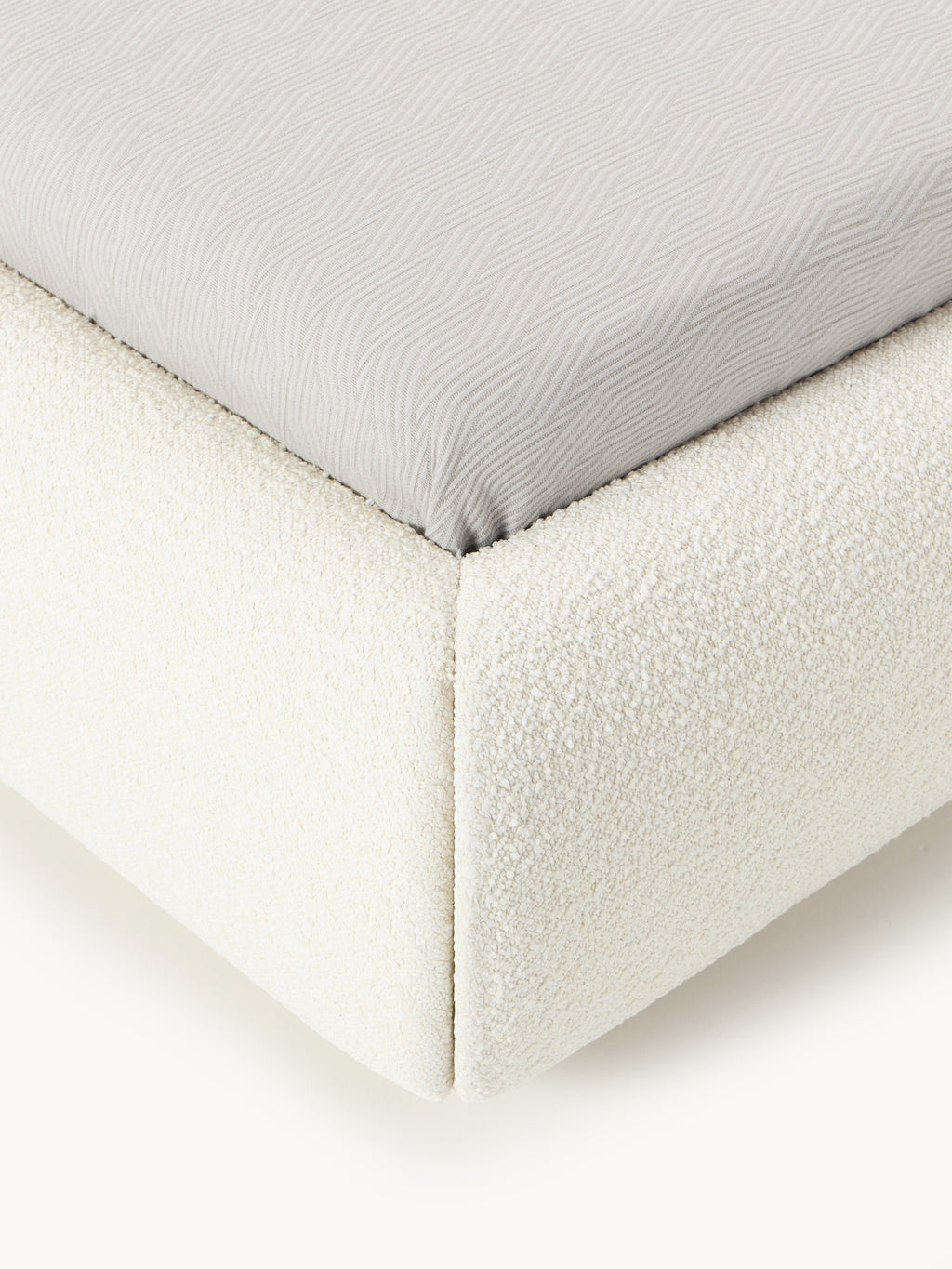 Alba Upholstered Bouclé Bed