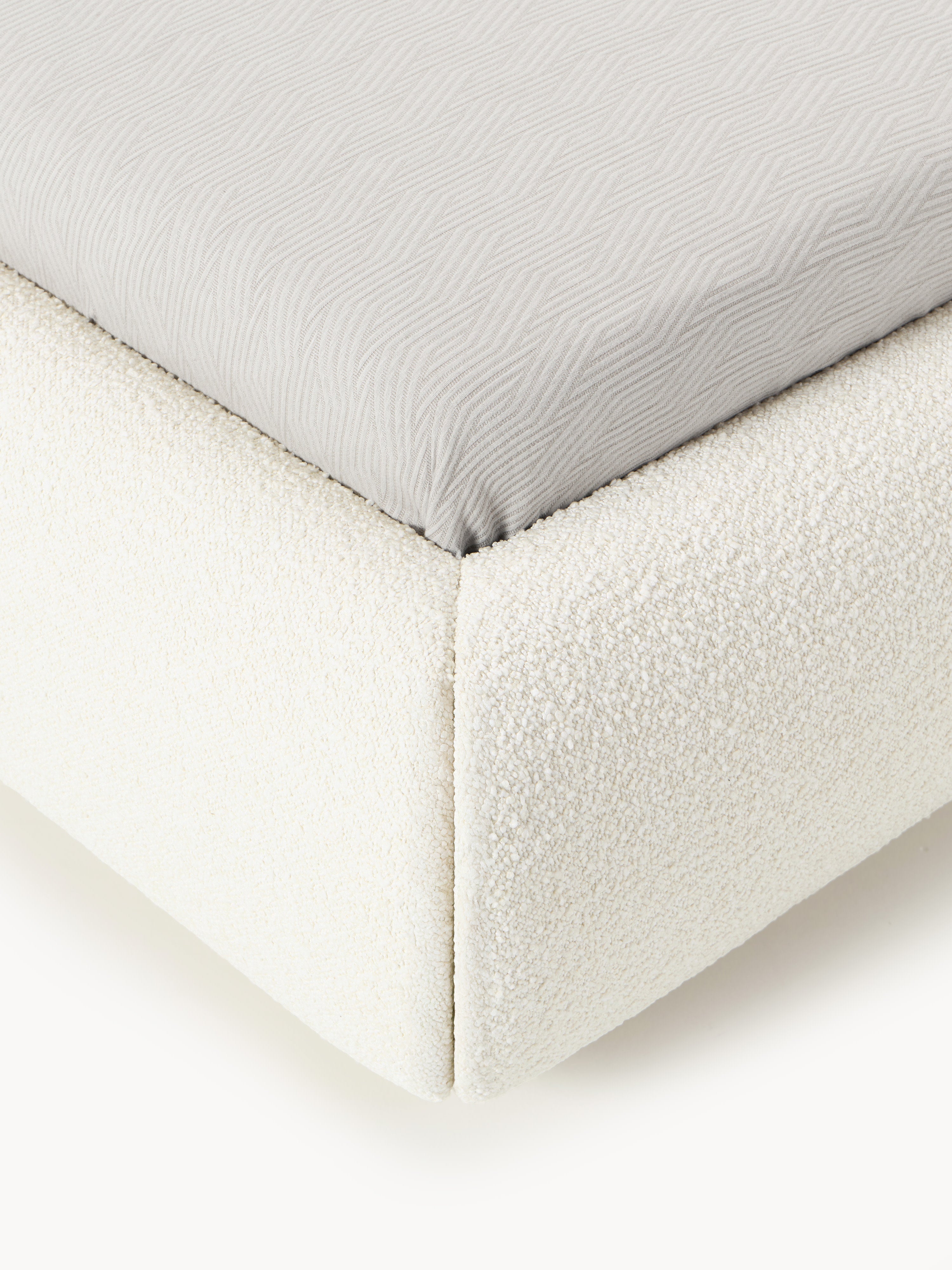 Alba Upholstered Bouclé Bed