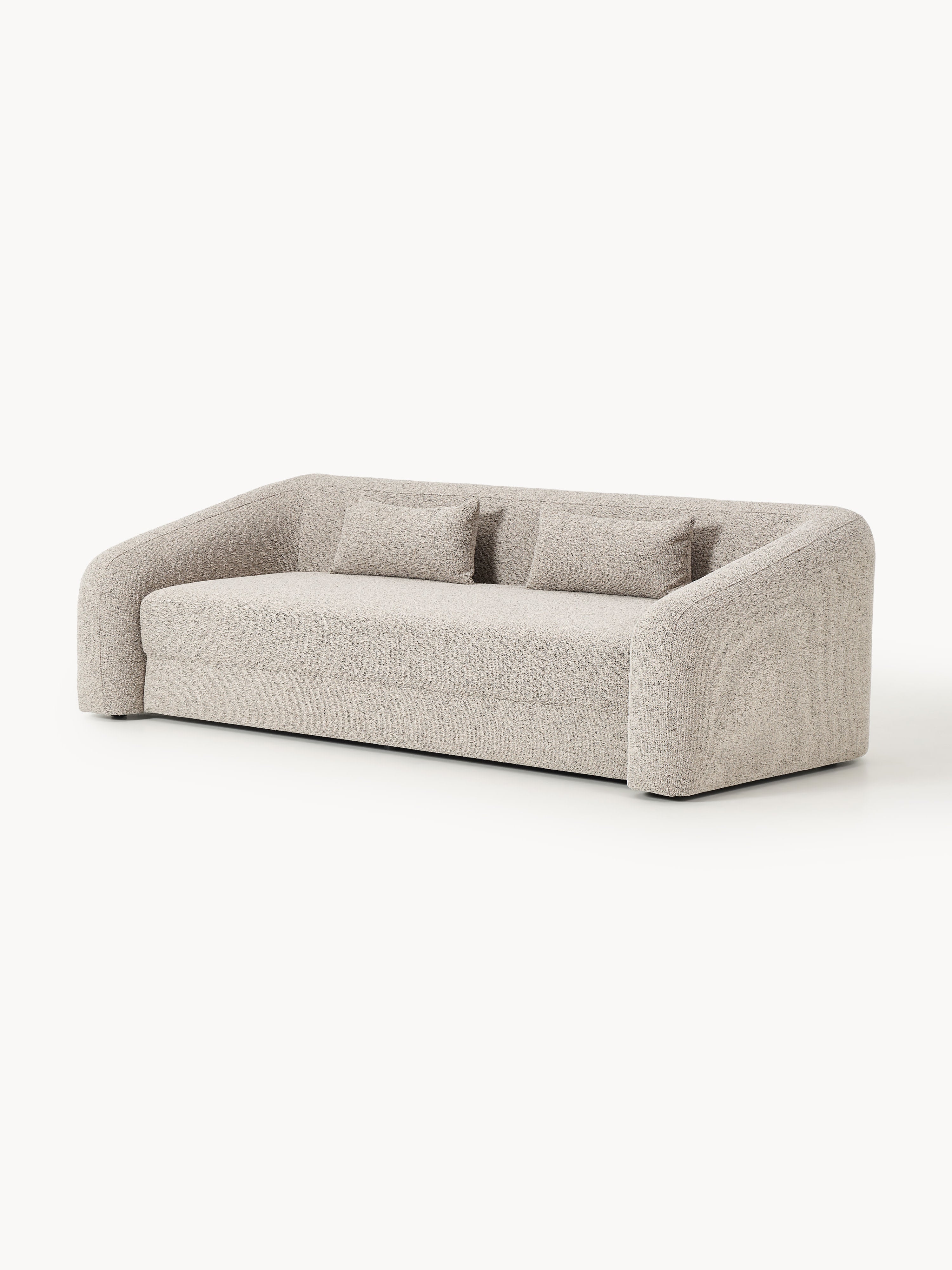 Eliot Bouclé Sofa Bed (3-seater)