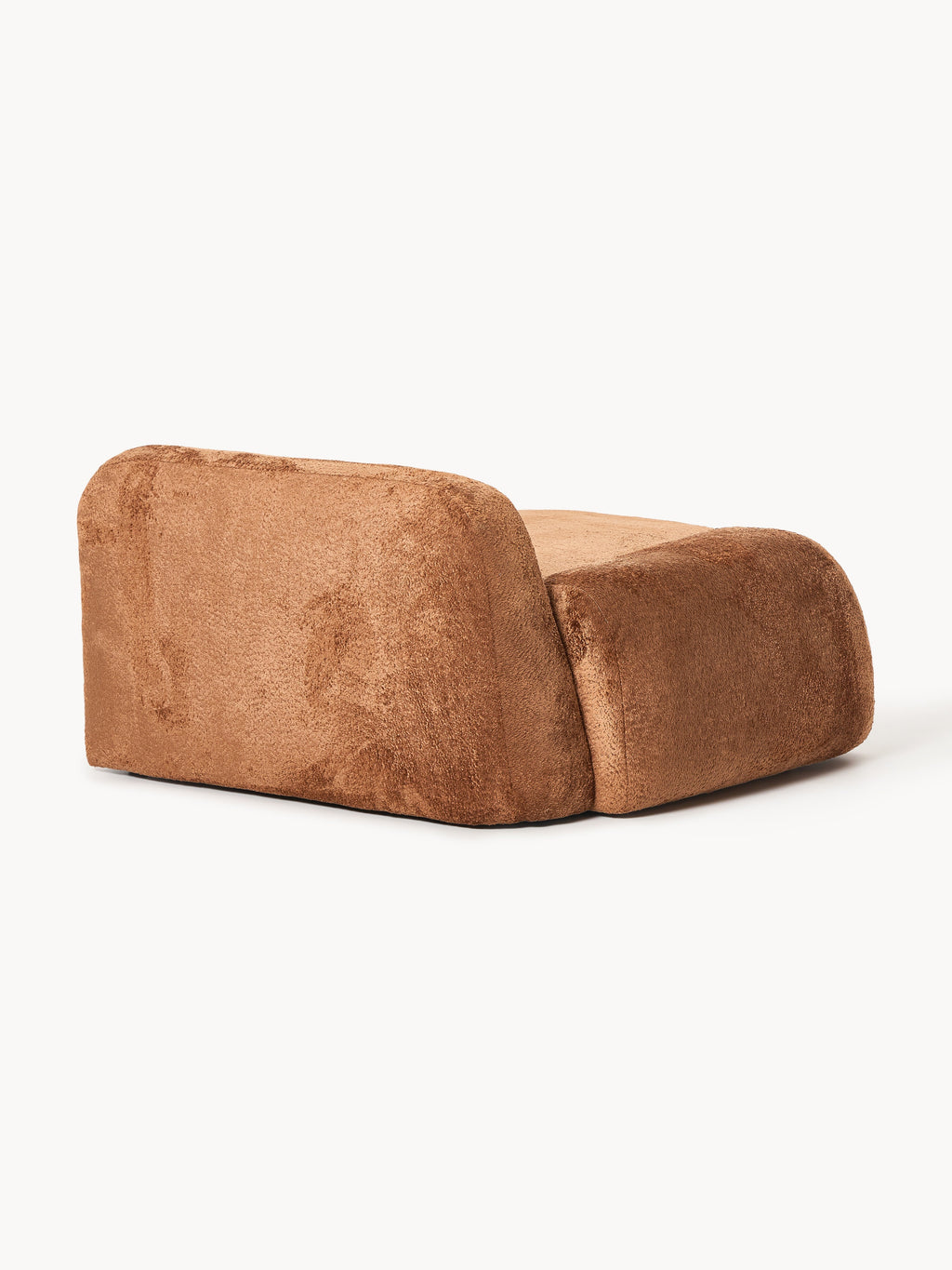 Wolke Teddy Bouclé Chaise Corner Module