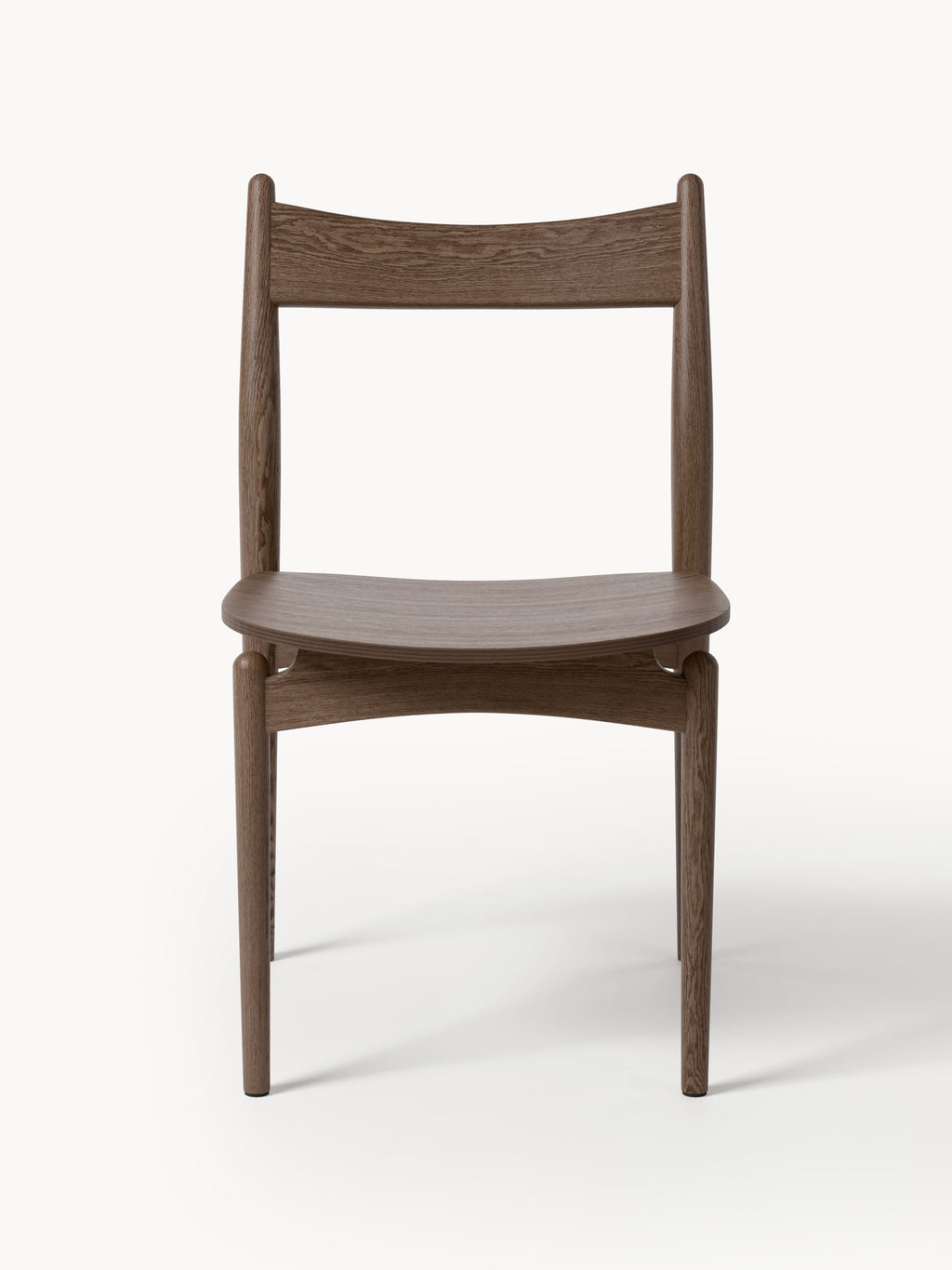 Koa Ash Wood Dining Chair