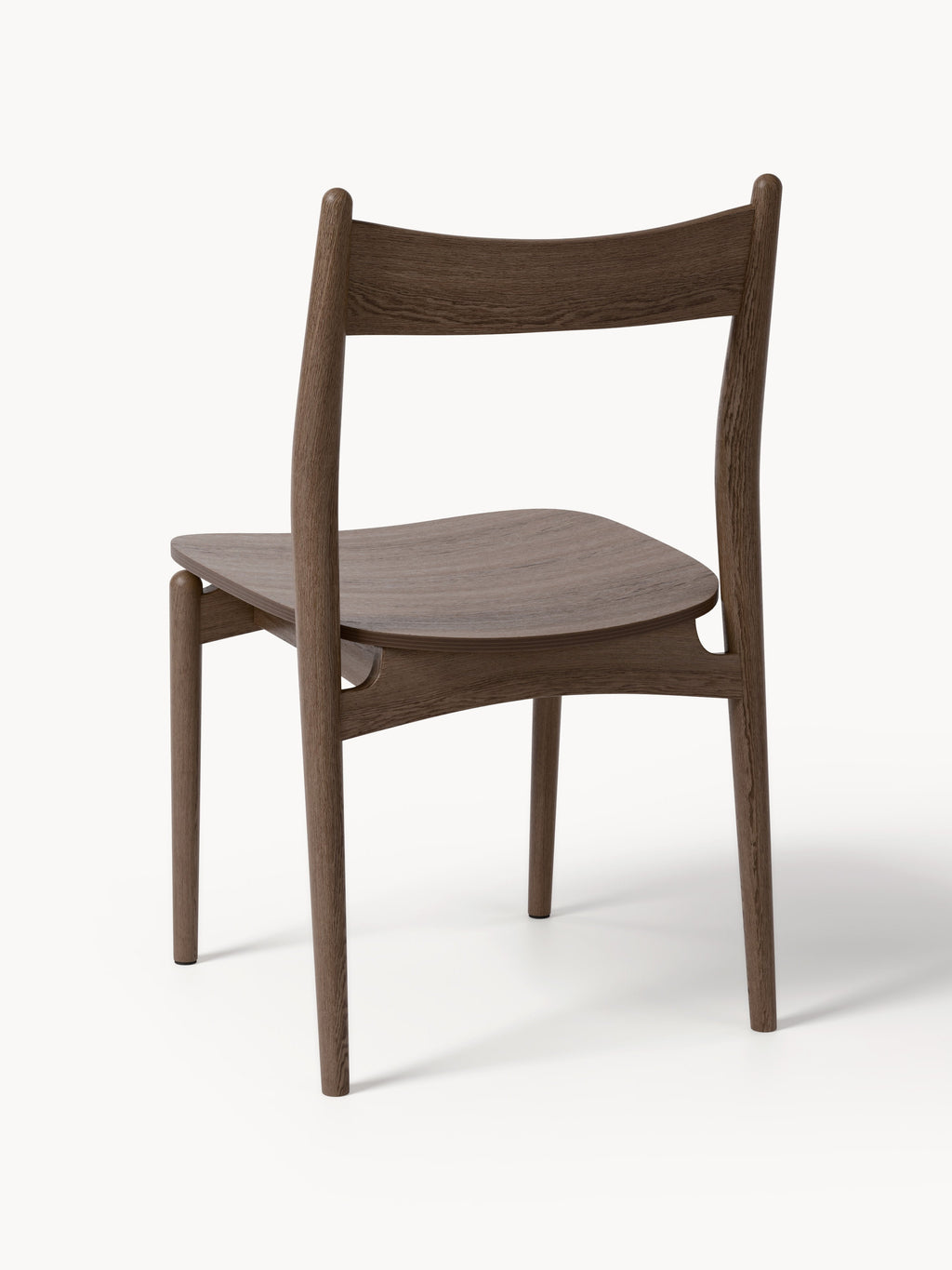 Koa Ash Wood Dining Chair