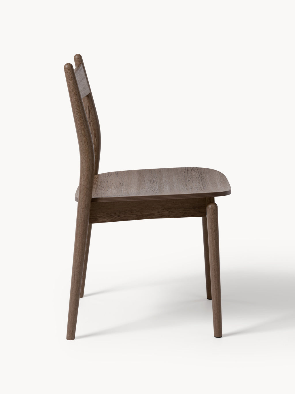 Koa Ash Wood Dining Chair