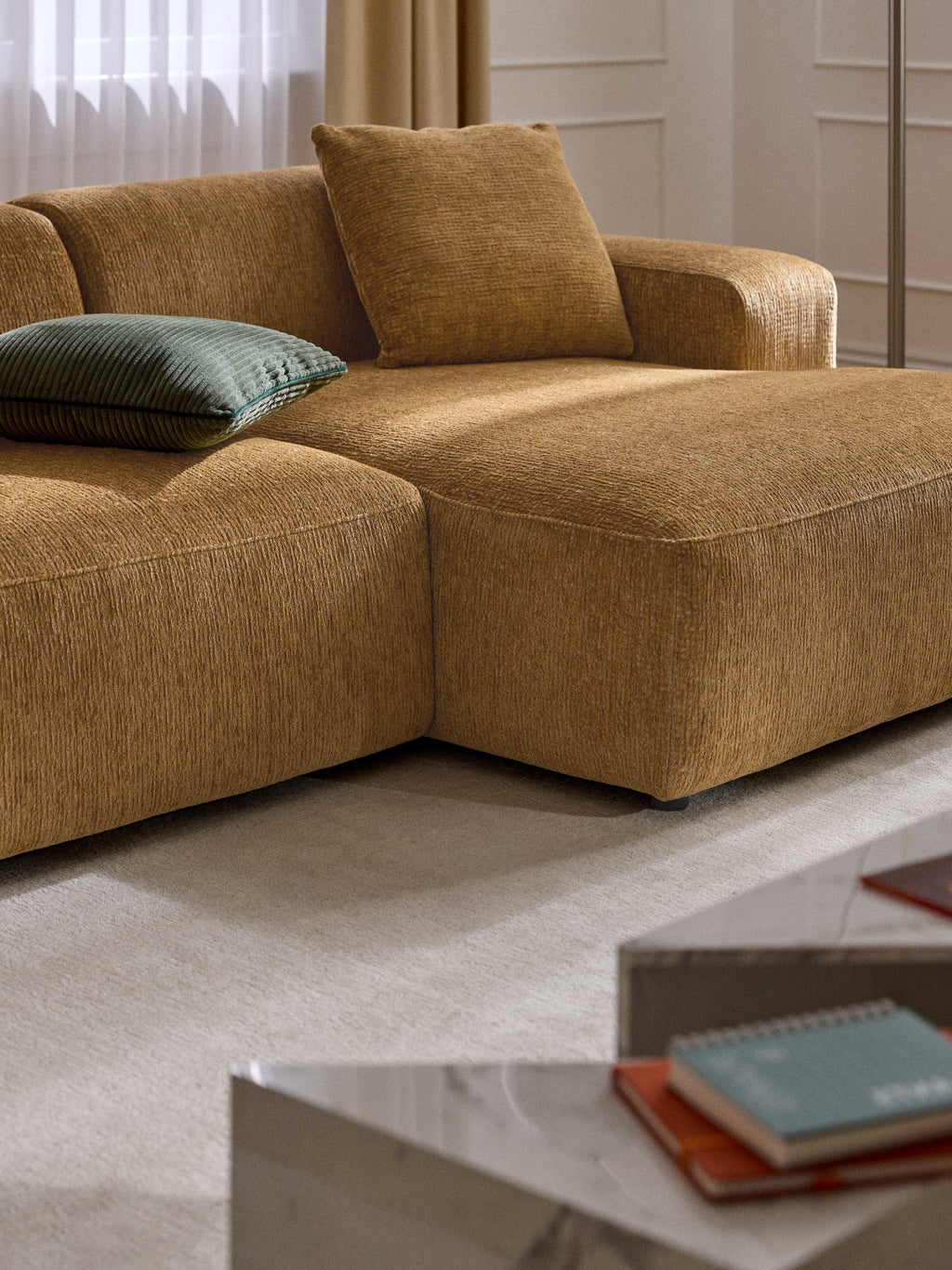 Melva Corner Sofa (3-seater)
