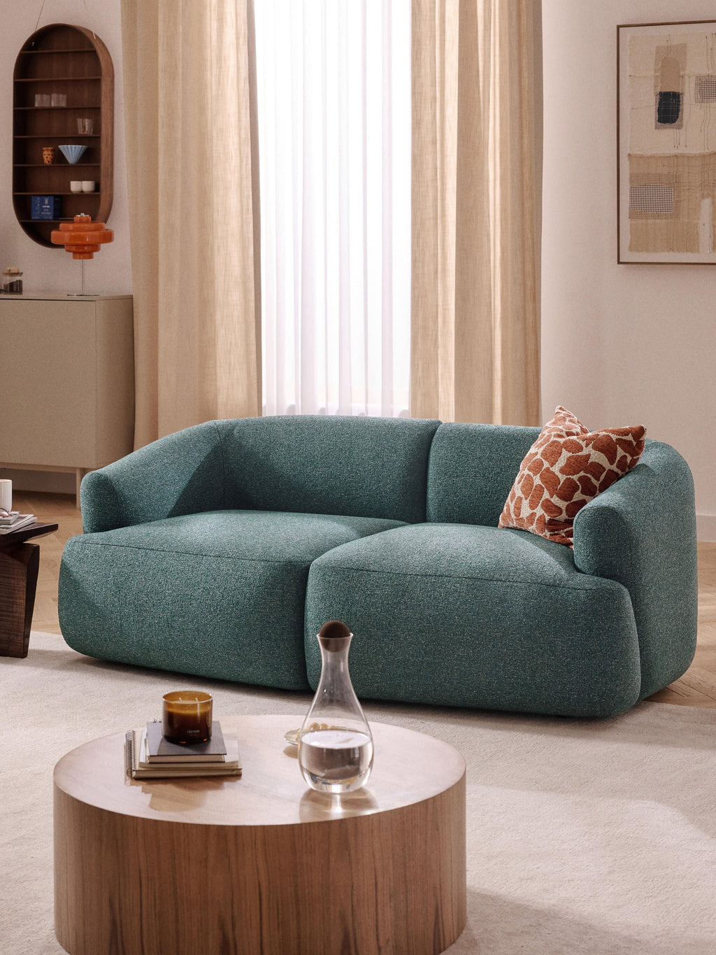 Sofia Bouclé Corner Module