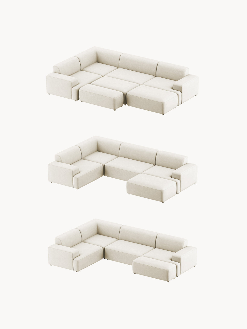 Melva Large Corner Sofa (4-seater)