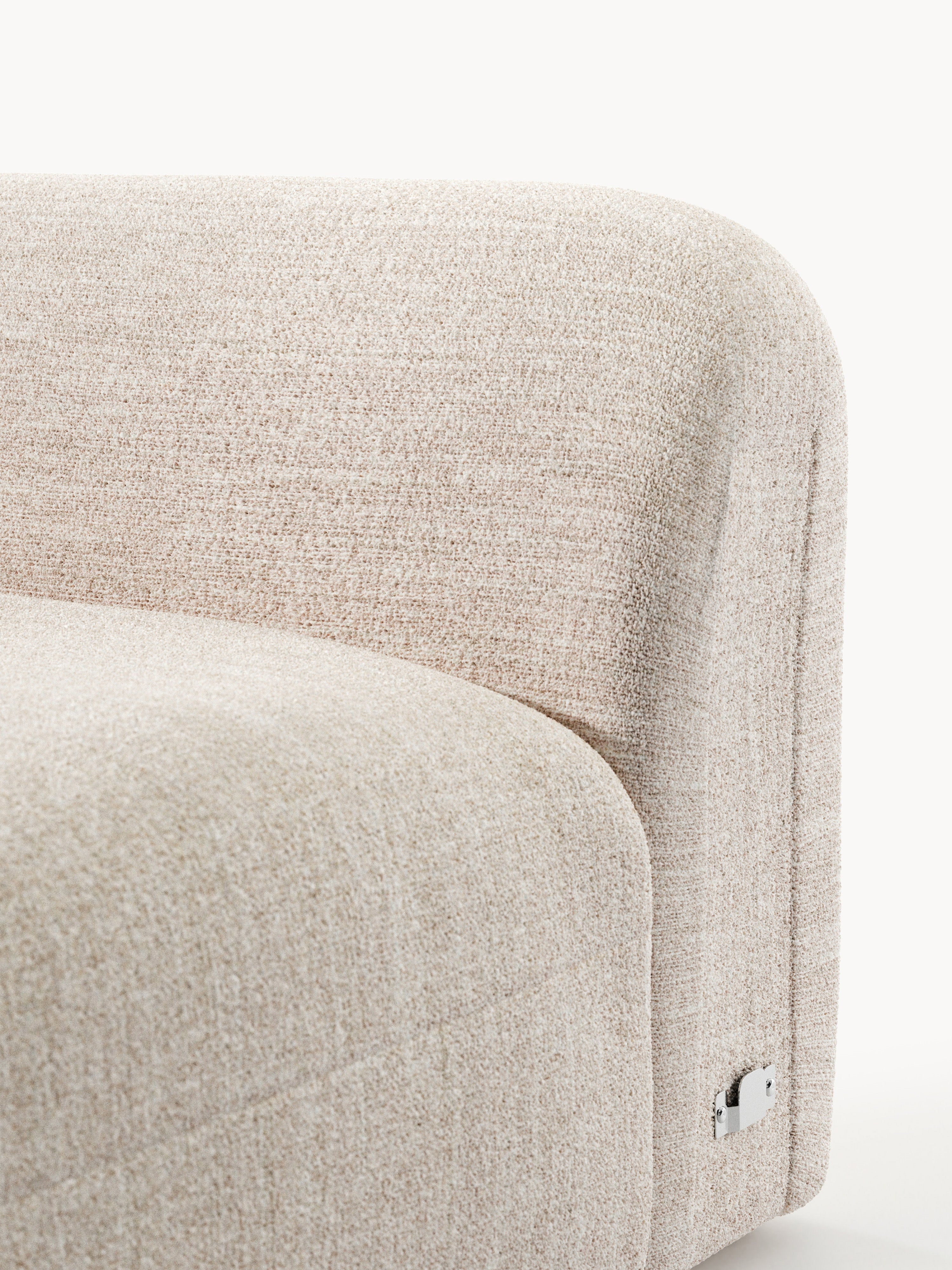 Wolke Bouclé Chaise Module