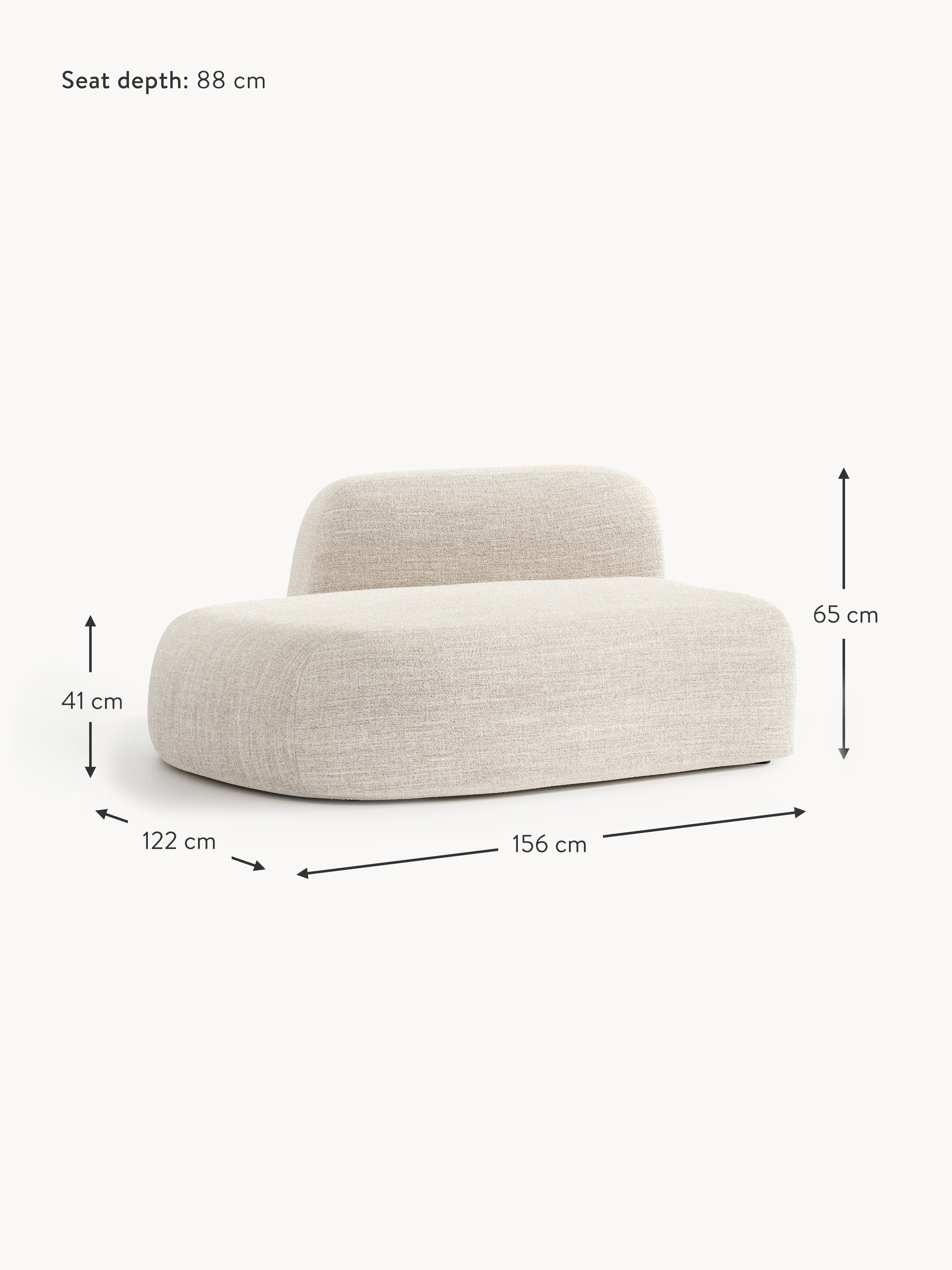 Wolke Bouclé Chaise Module