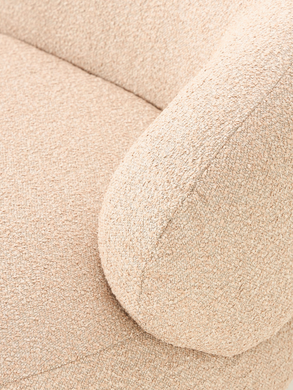 Alba Bouclé Sofa (4-seater)