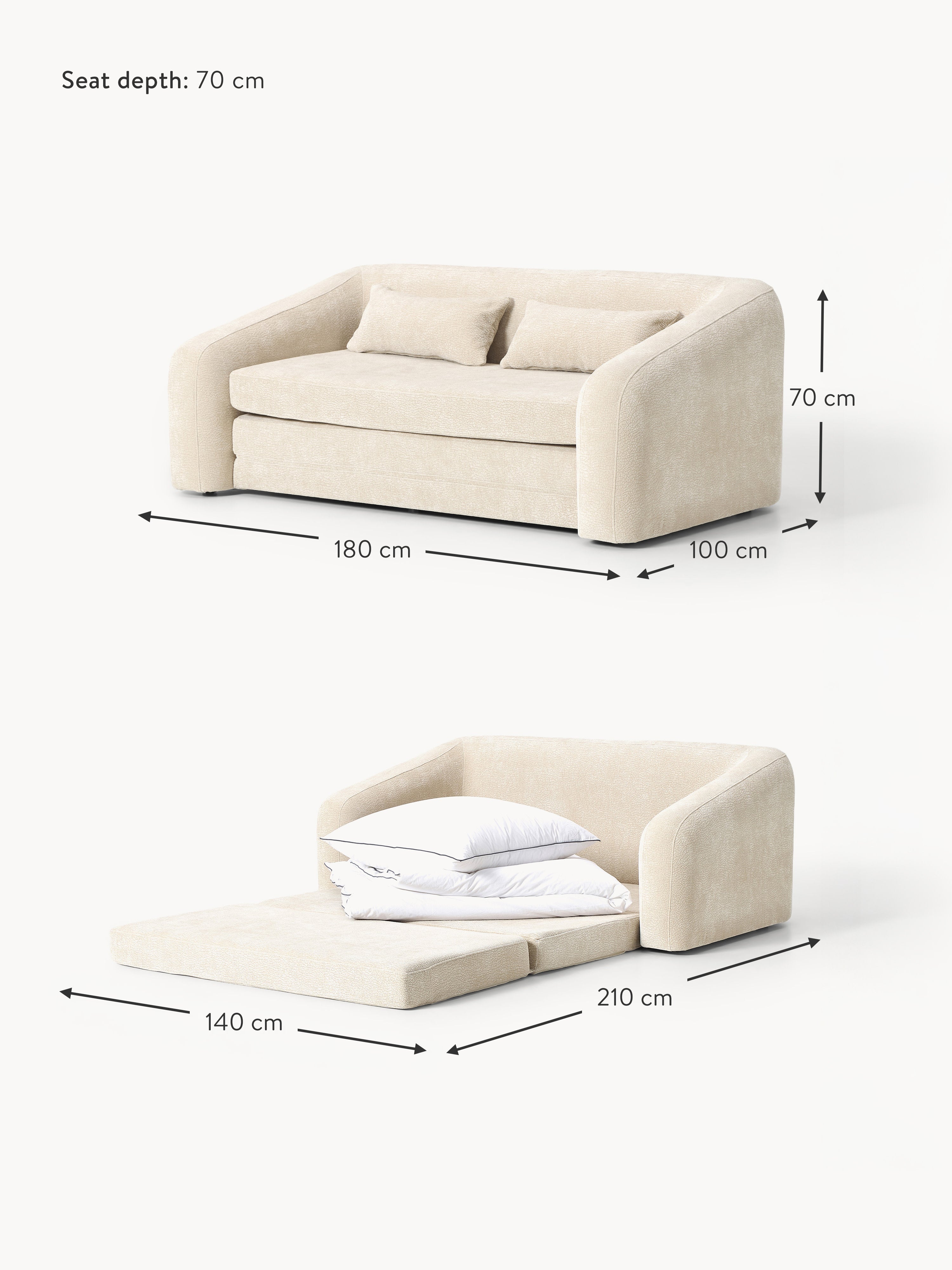 Eliot Sofa Bed (2-seater)