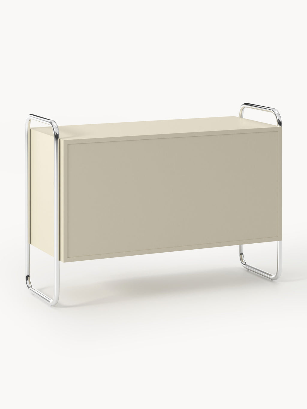 Robyn Metal Sideboard with Glass Front