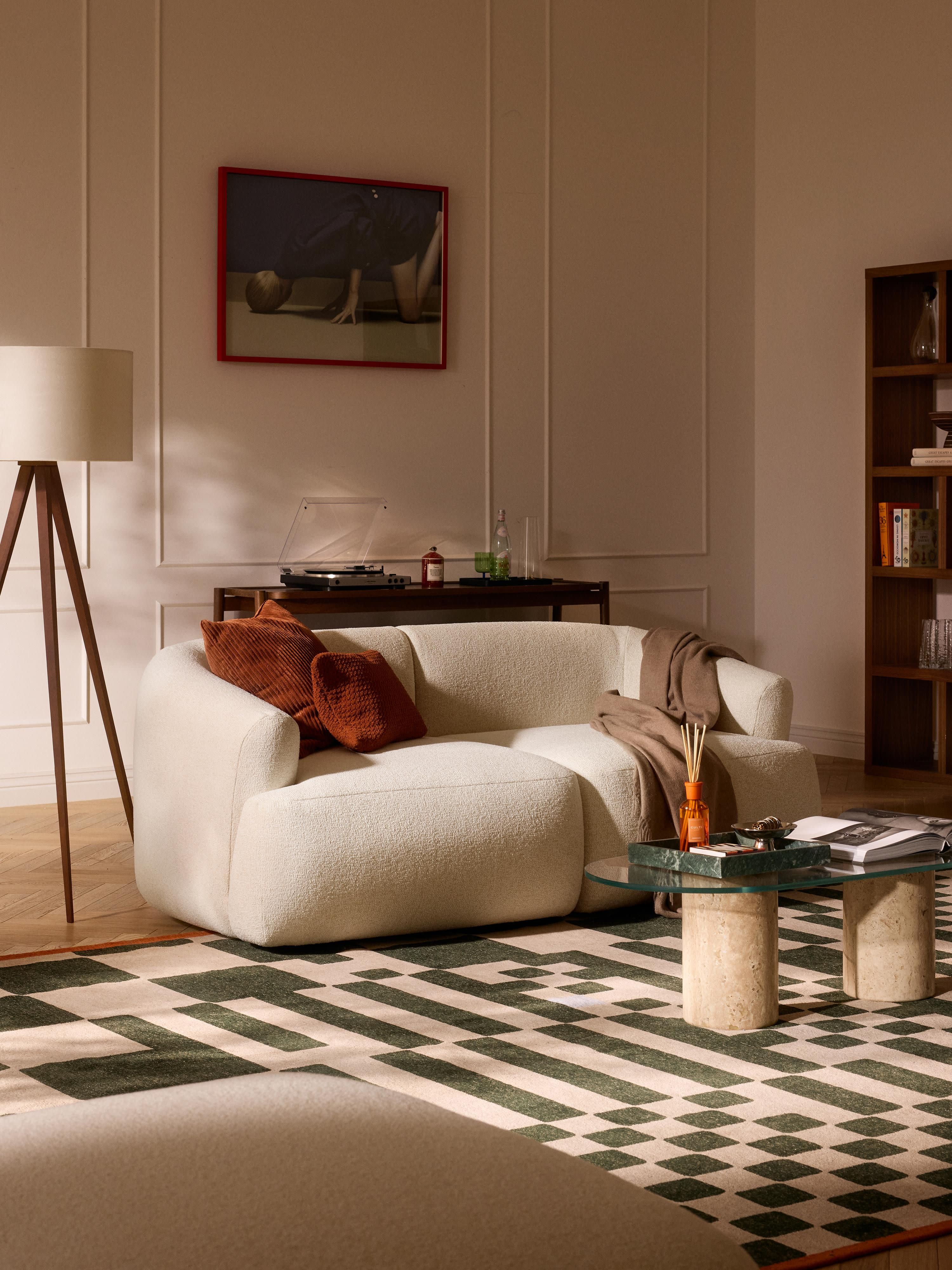 Sofia Modular Bouclé Sofa (2-seater)