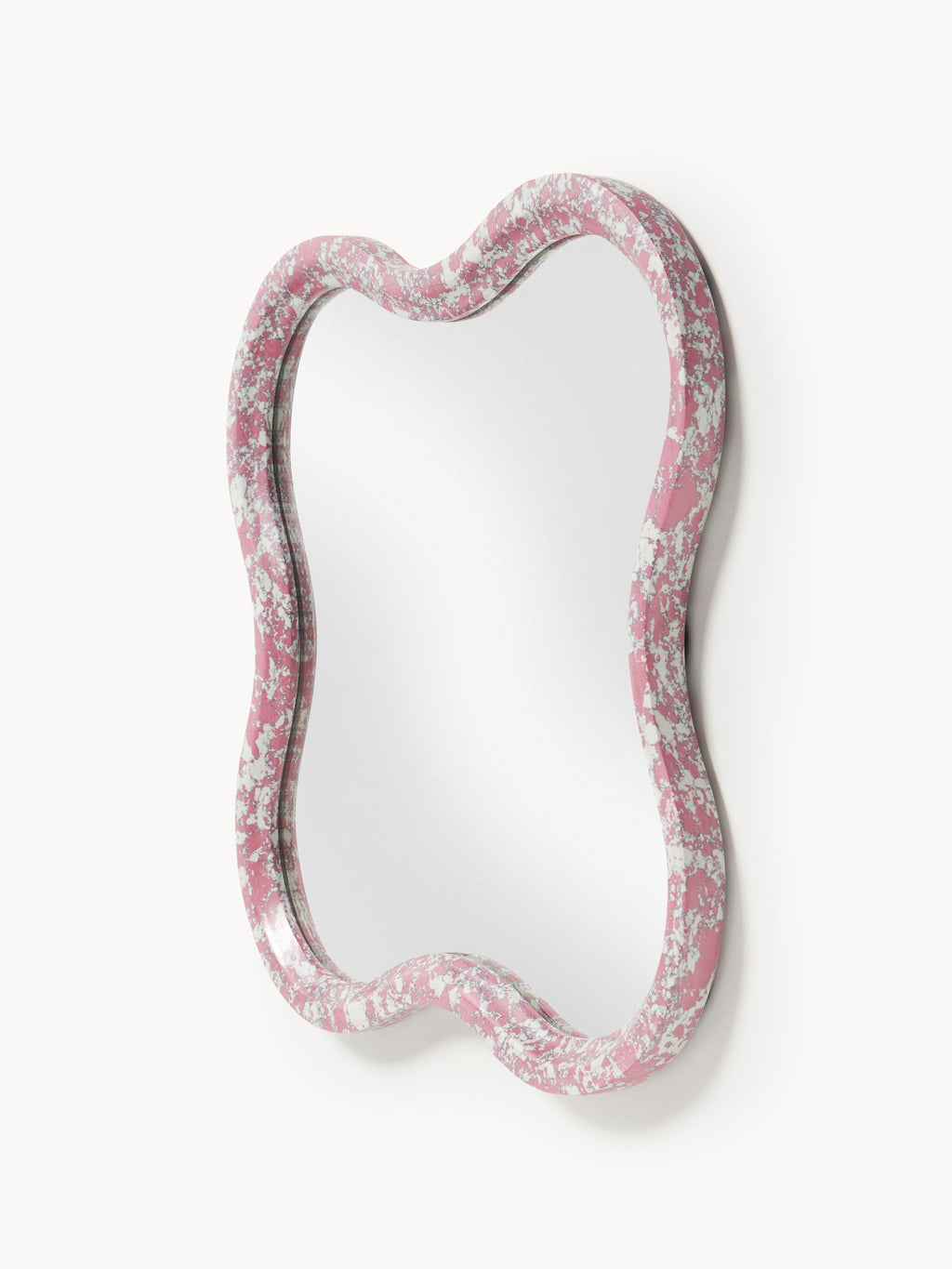 Elara Wall Mirror with Engineered Marble Frame