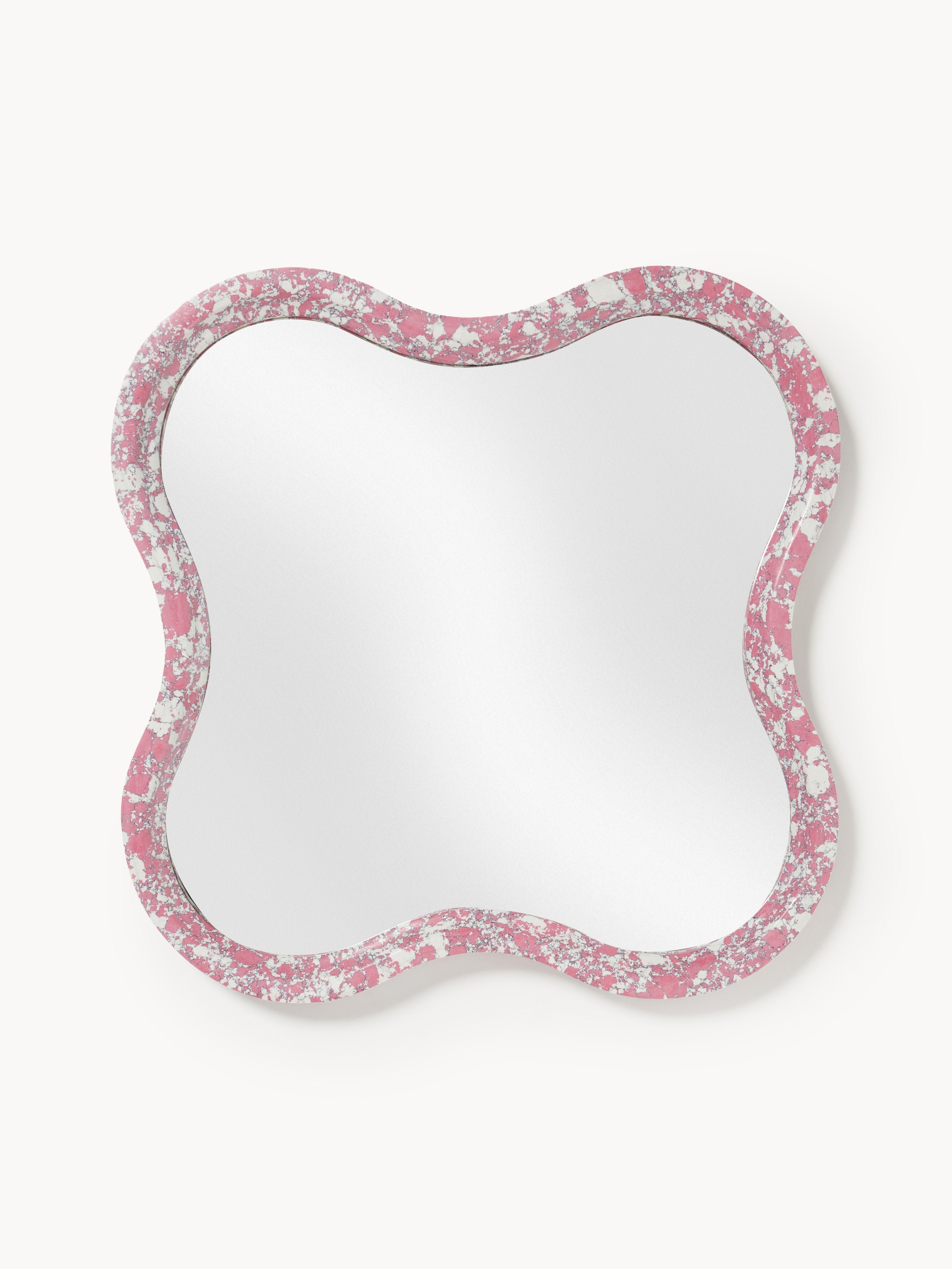 Gallery image 1 - Wall Mirror Elara with Engineered Marble Frame