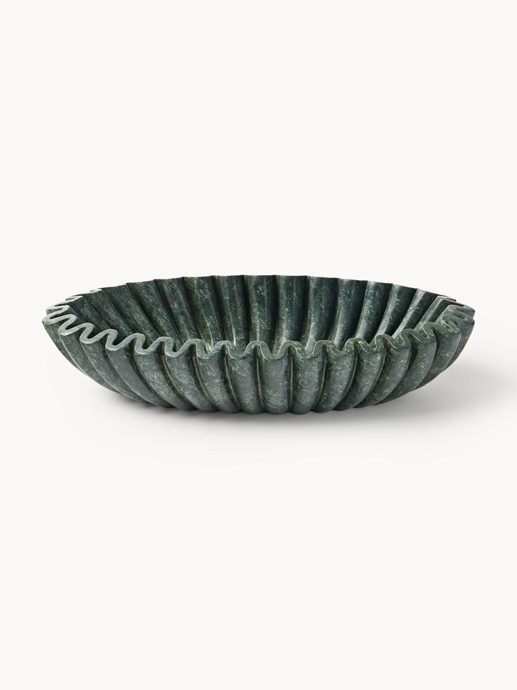 Gallery image 1 - Handmade Oval Decorative Marble Bowl Santorini