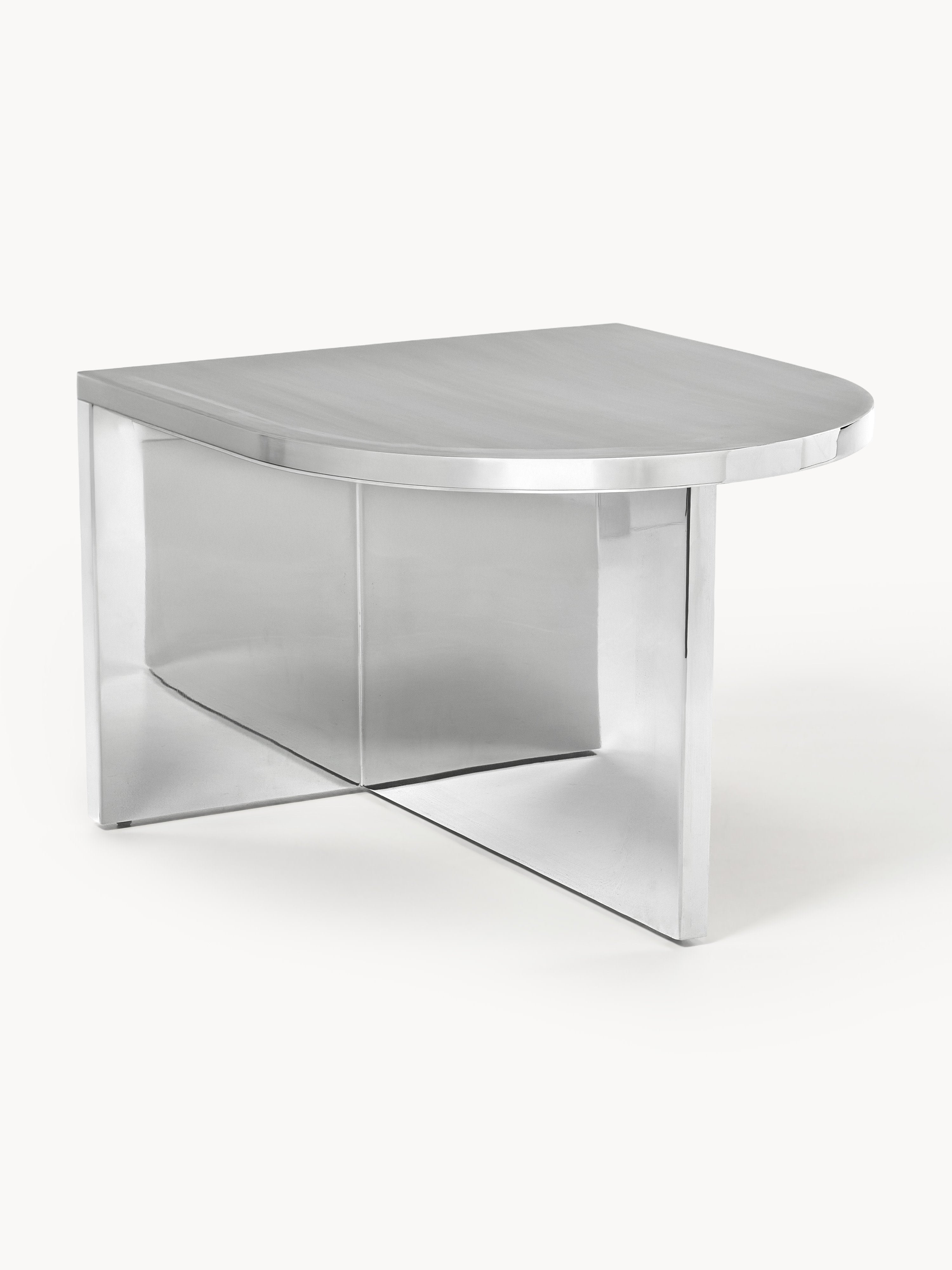 Gallery image 1 - Oval Metal Coffee Table Leander