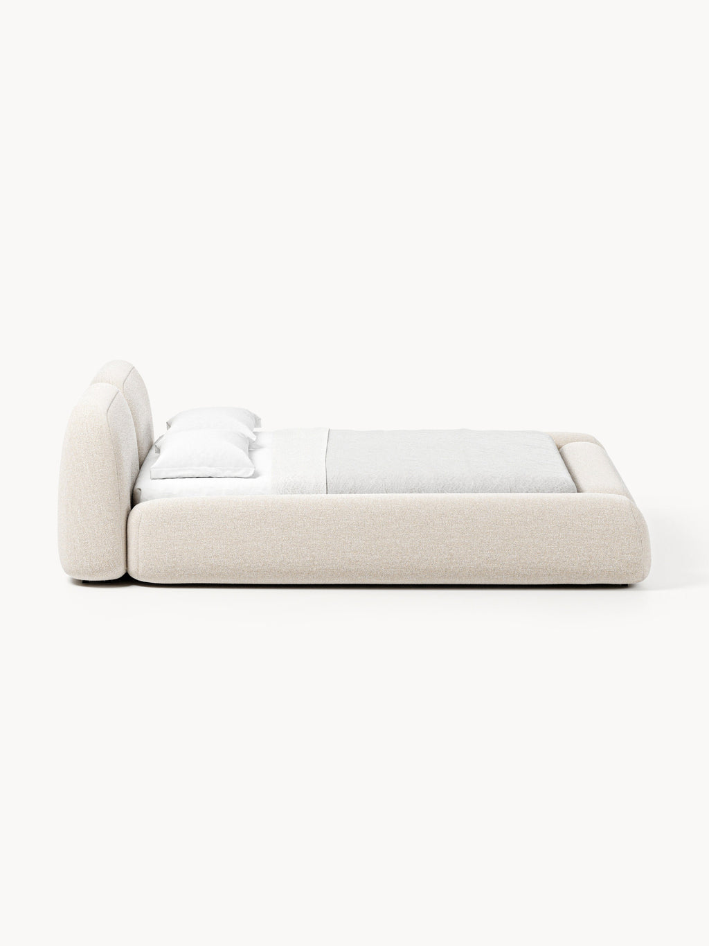 Wolke Upholstered Bouclé Bed
