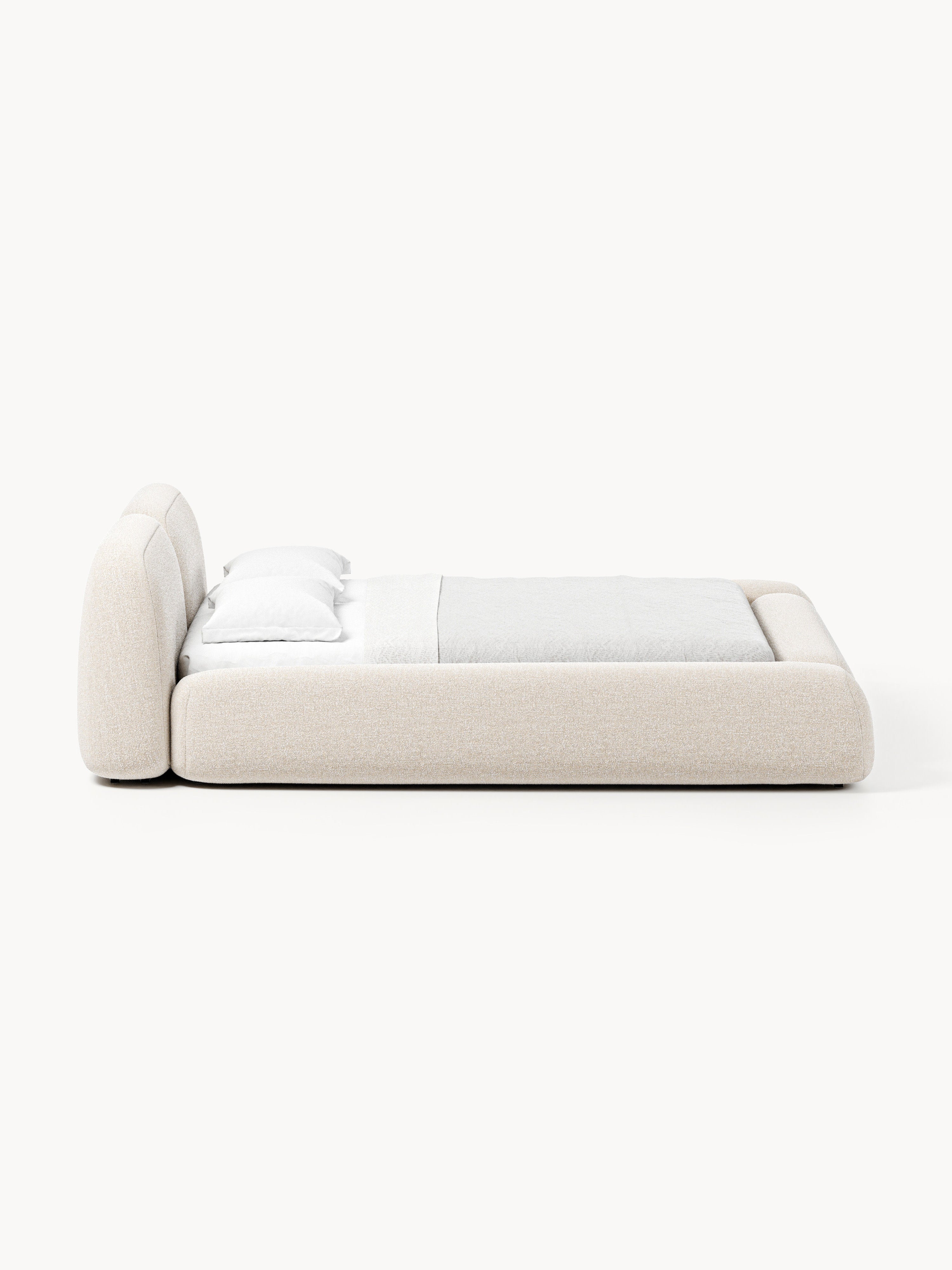 Wolke Upholstered Bouclé Bed