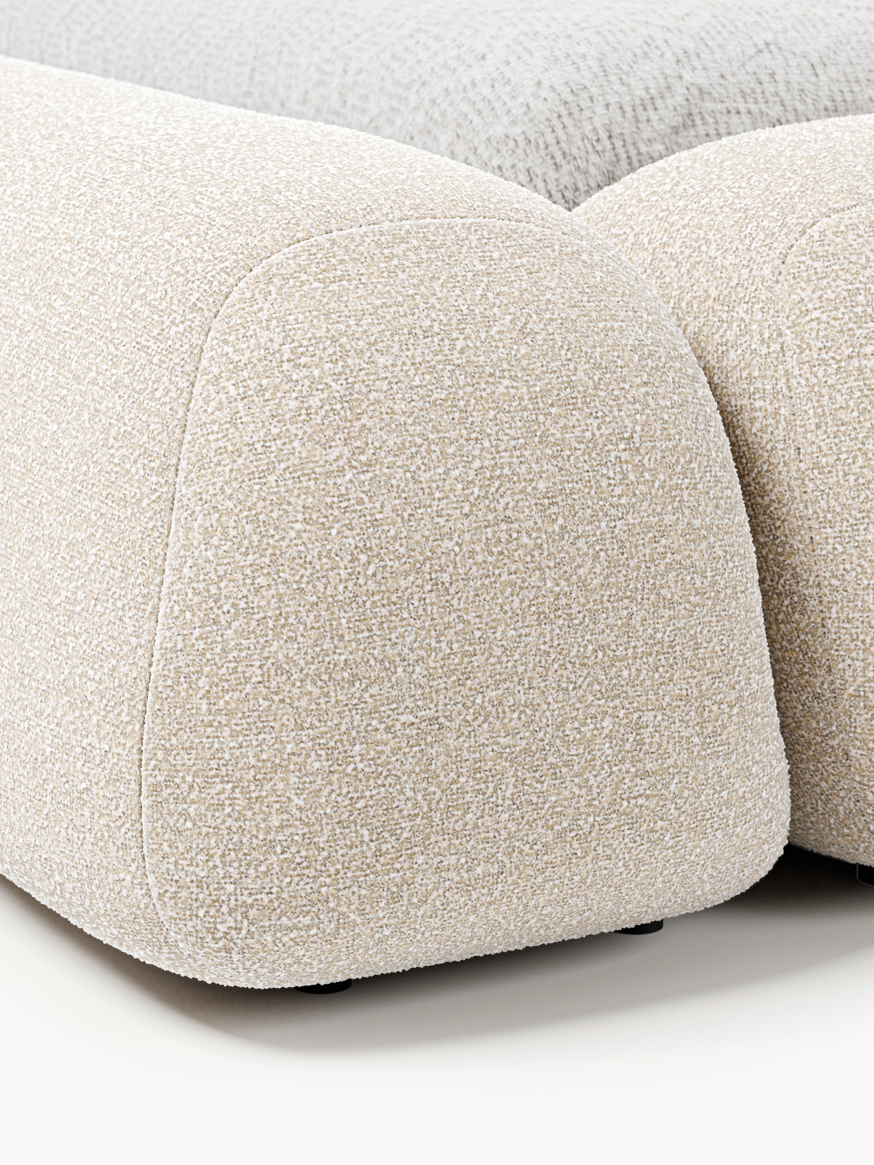 Wolke Upholstered Bouclé Bed