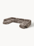Gallery image 1 - XL Modular Teddy Bouclé Sofa Wolke
