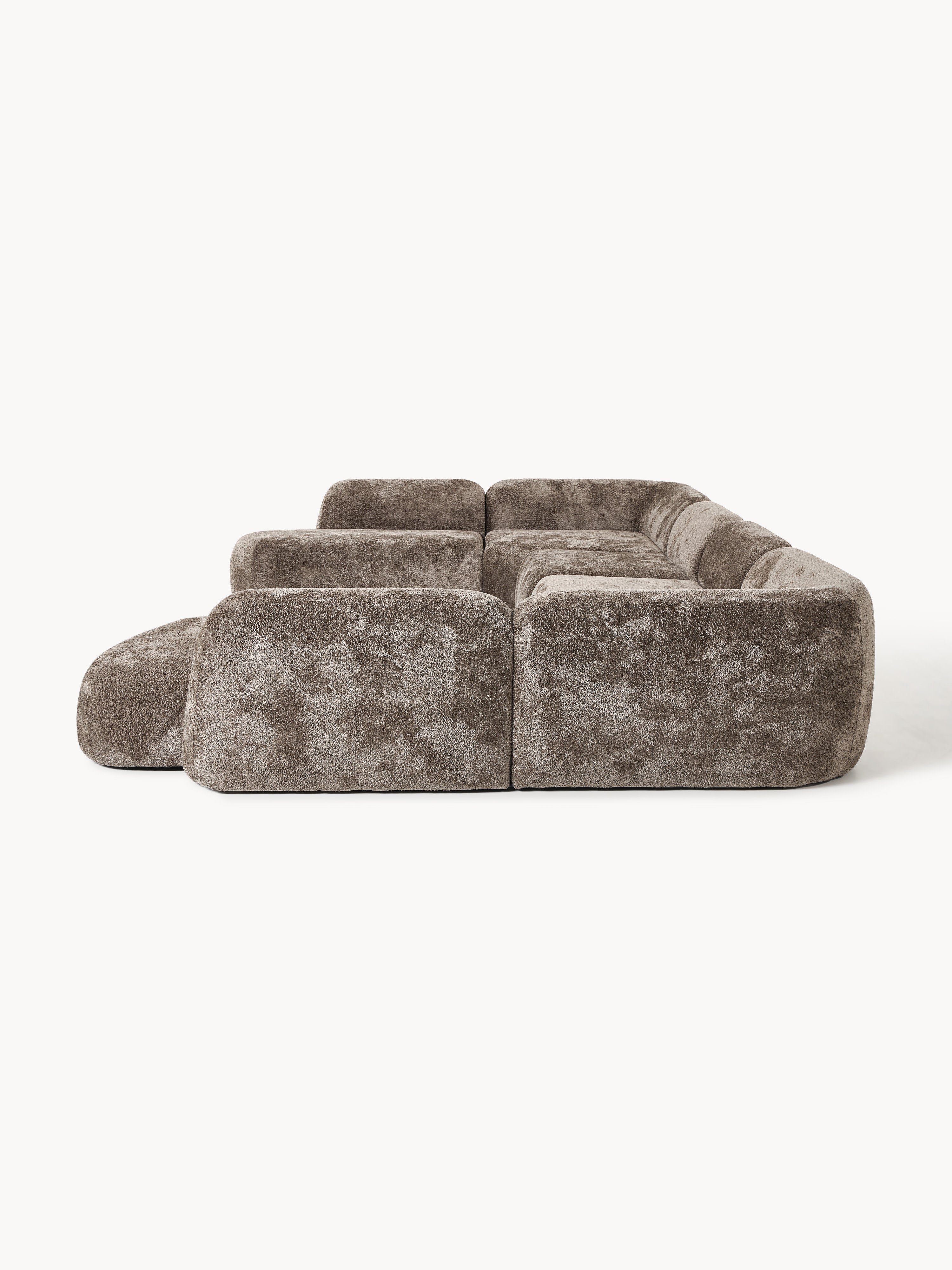 Wolke XL Modular Teddy Bouclé Sofa