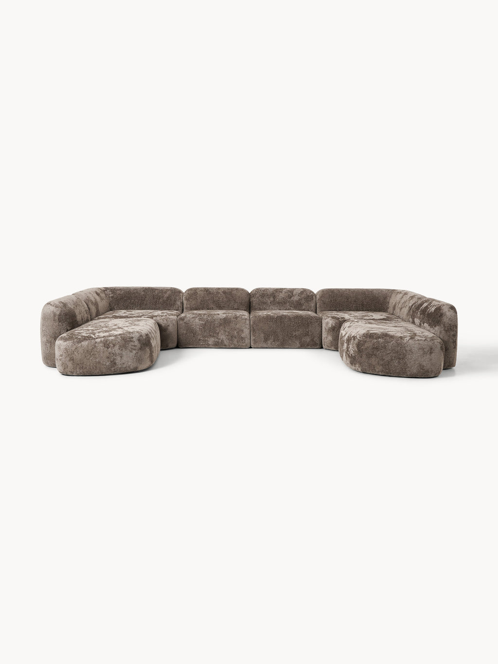 Wolke XL Modular Teddy Bouclé Sofa