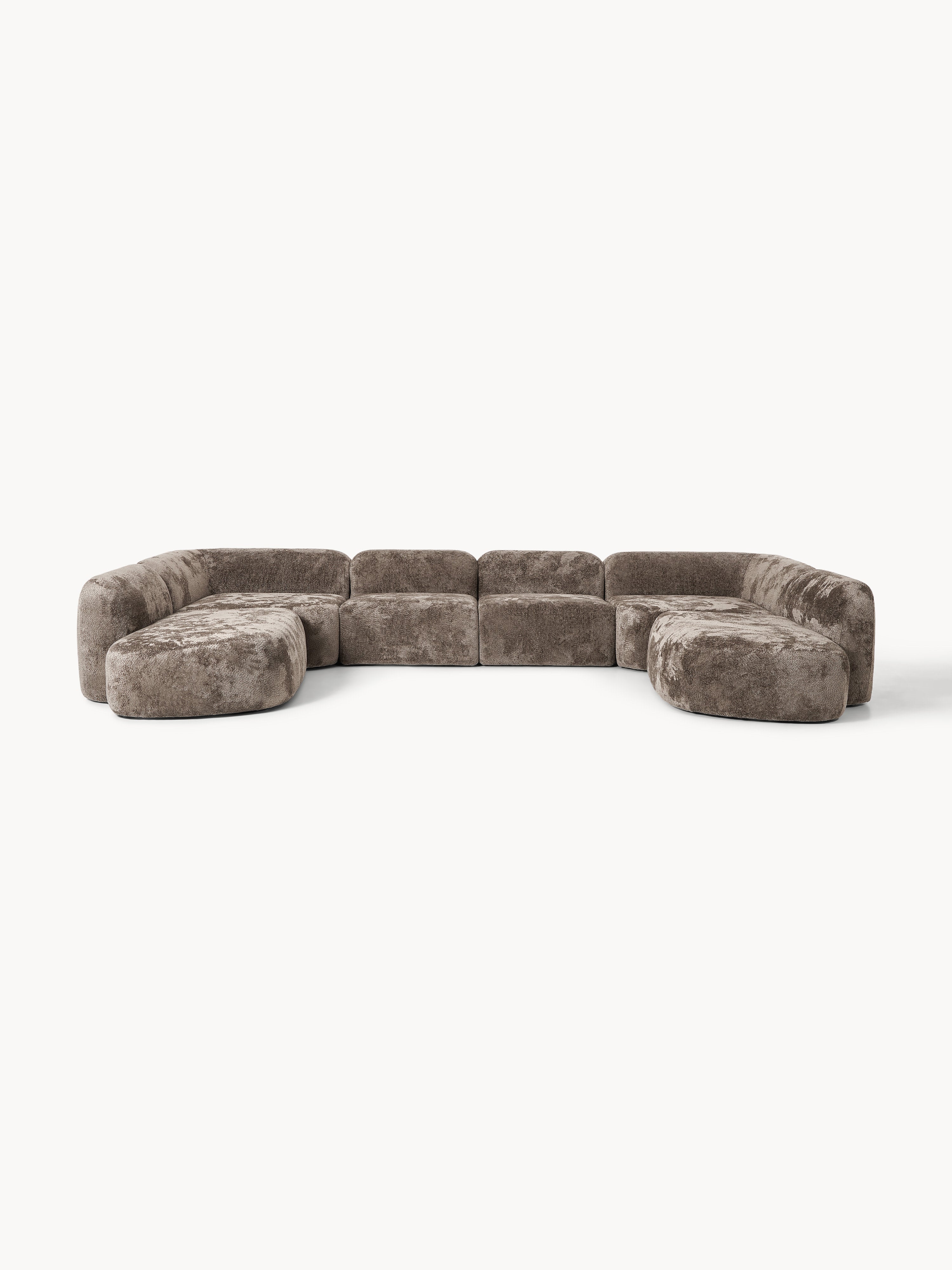 Wolke XL Modular Teddy Bouclé Sofa