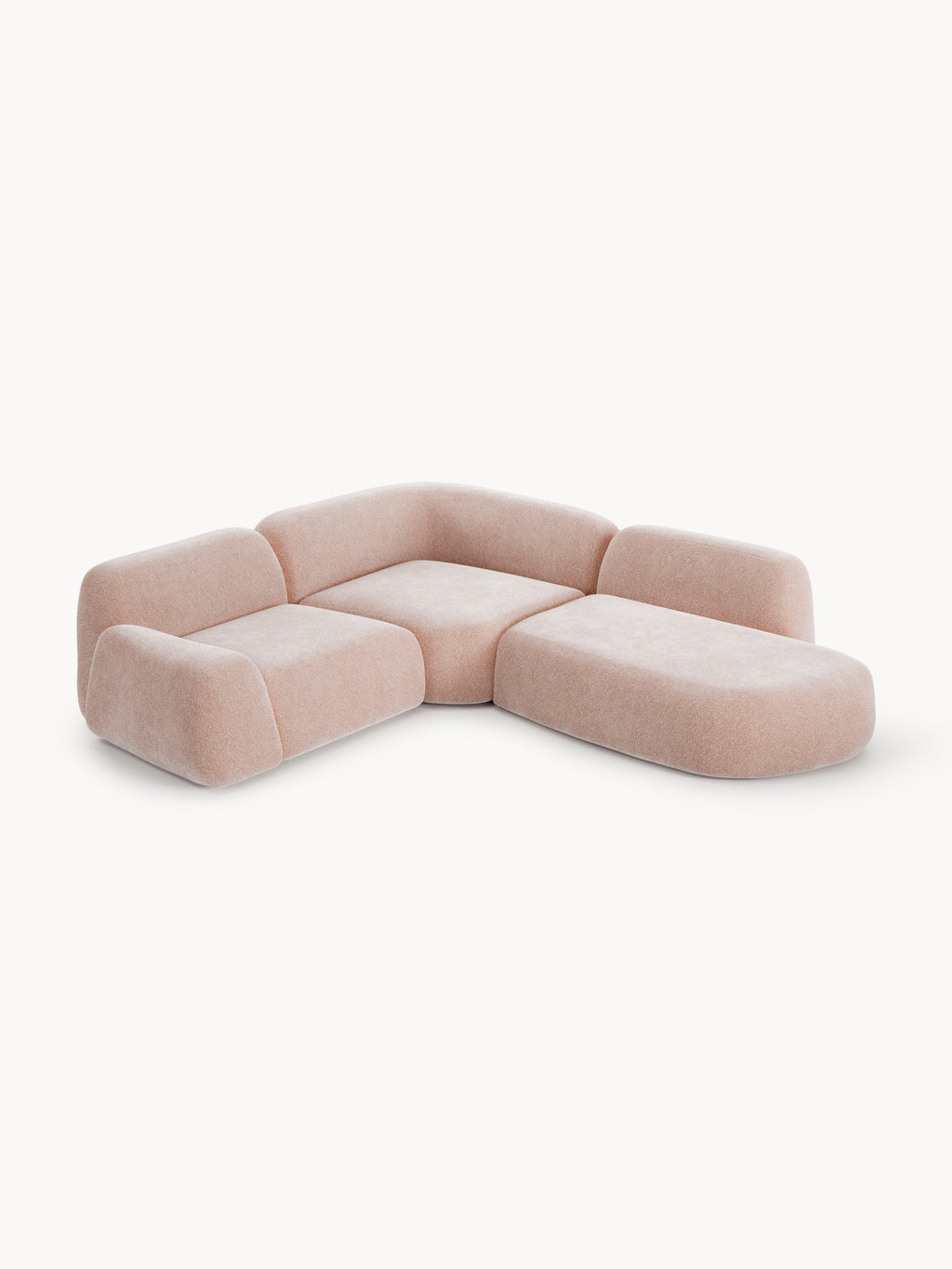 Wolke Modular Corner Sofa (4-seater) with Chaise End