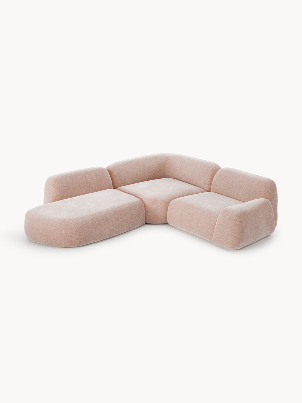 Wolke Modular Corner Sofa (4-seater) with Chaise End
