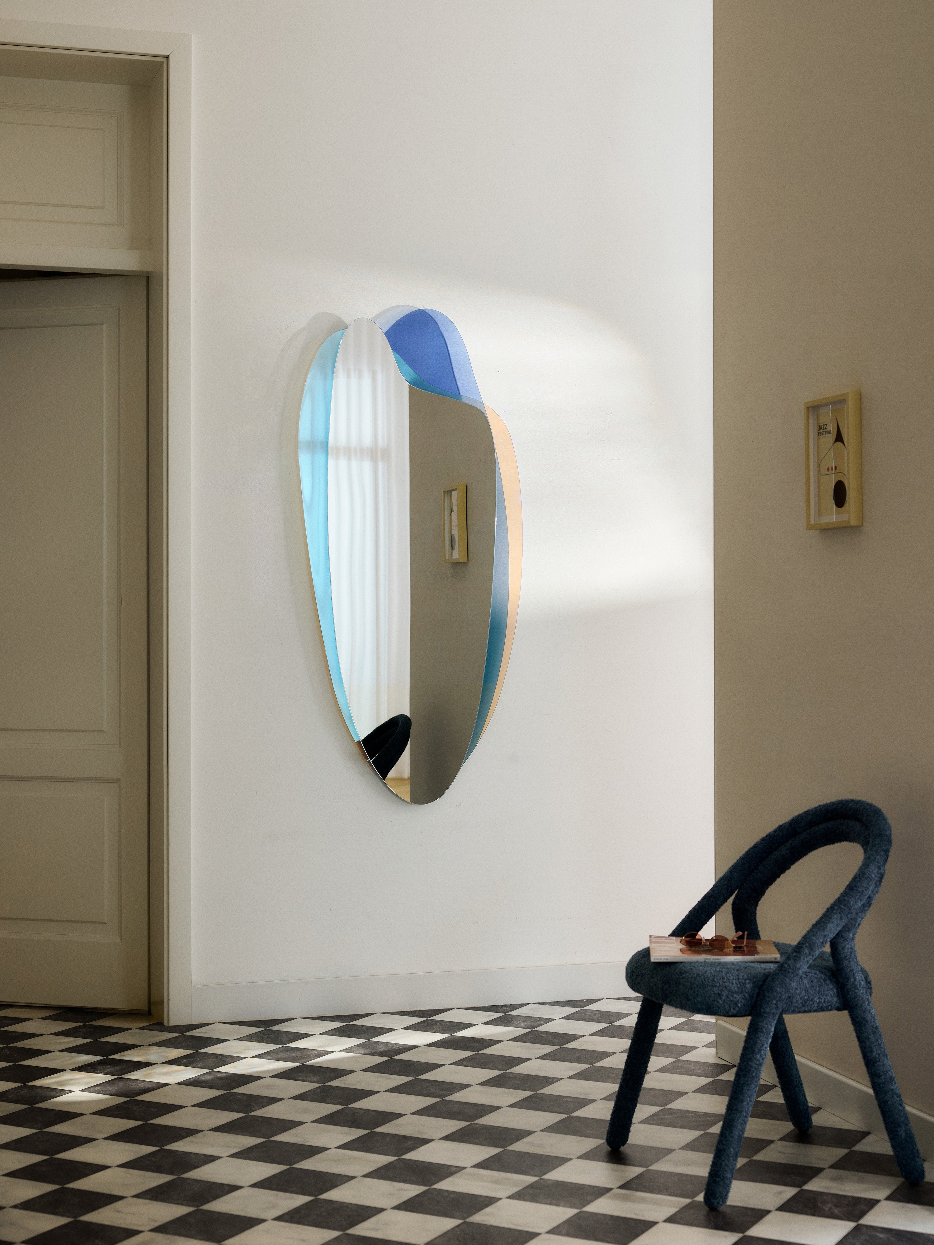 Melia Frameless Full-Length Wall Mirror