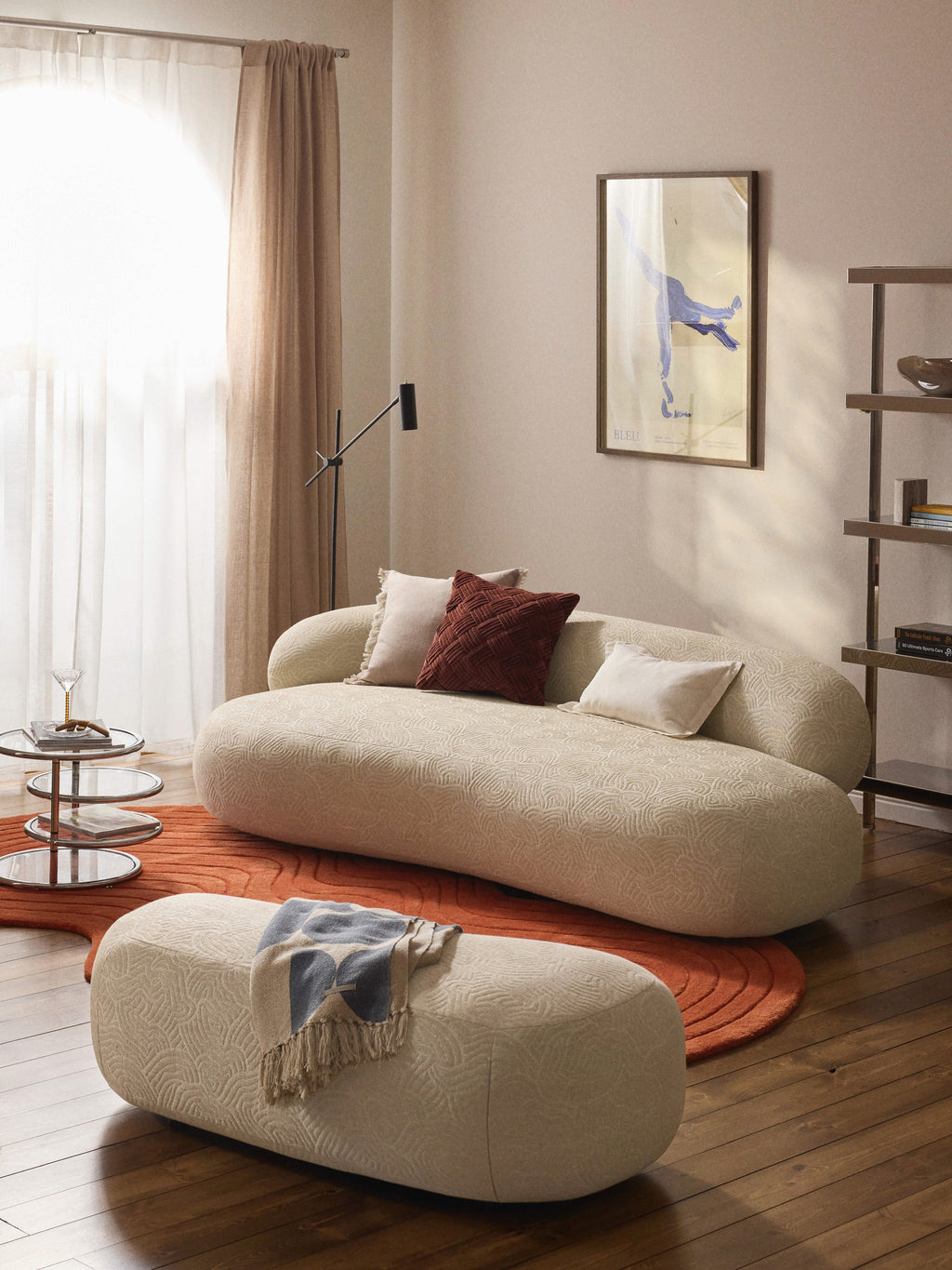 Alba XL Ottoman