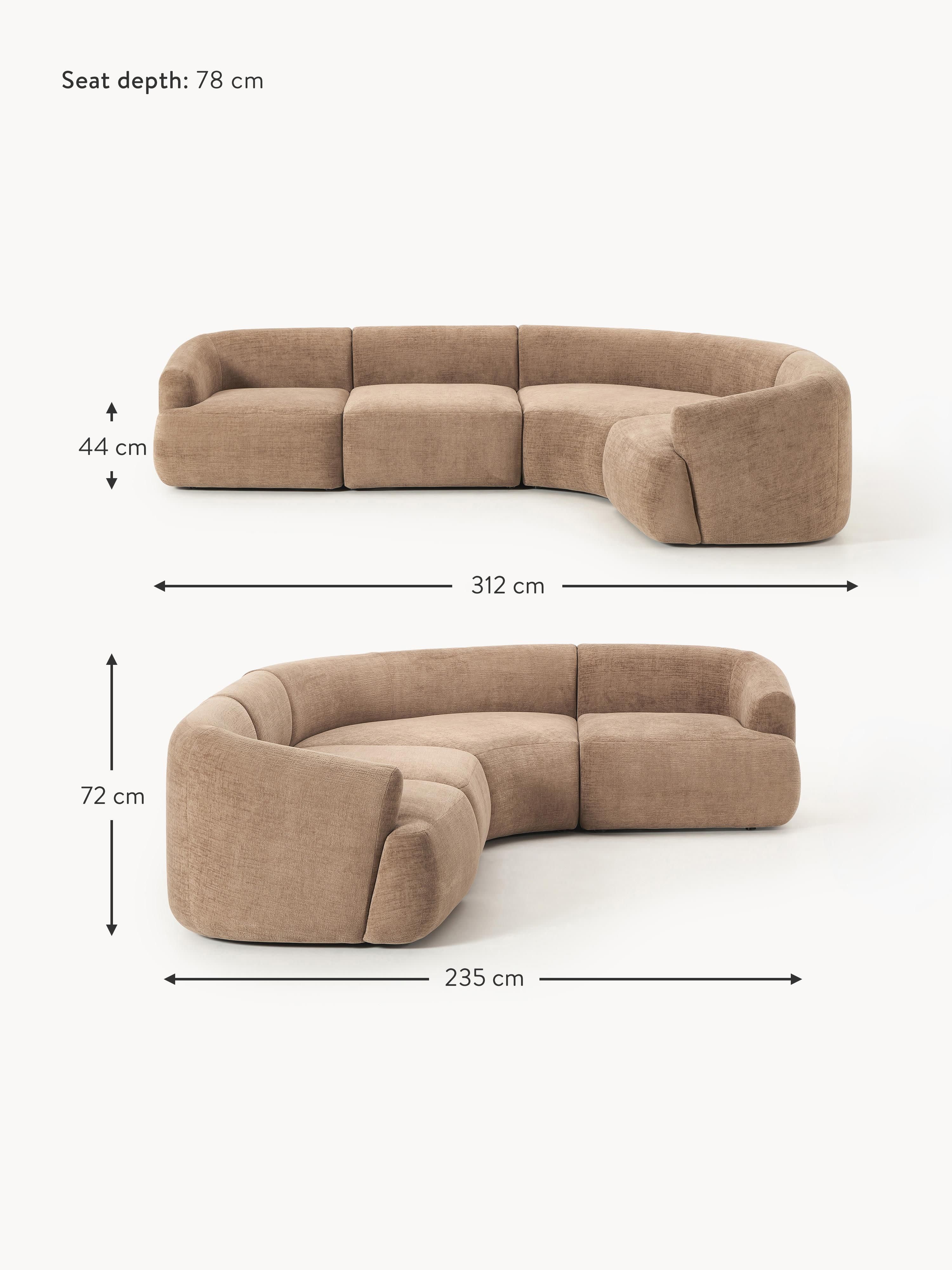 Sofia Modular Corner Sofa (4-seater)