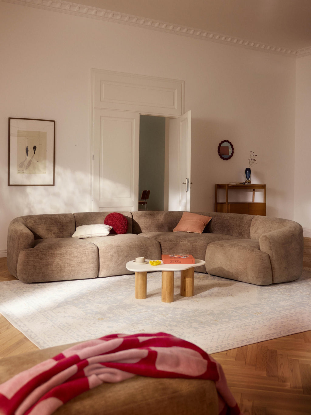 Sofia Modular Corner Sofa (4-seater)