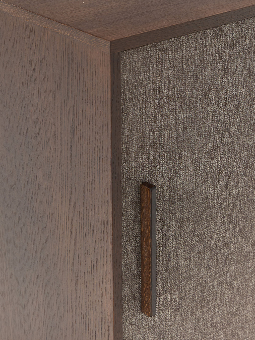 Wisp Wooden Sideboard with Upholstered Front