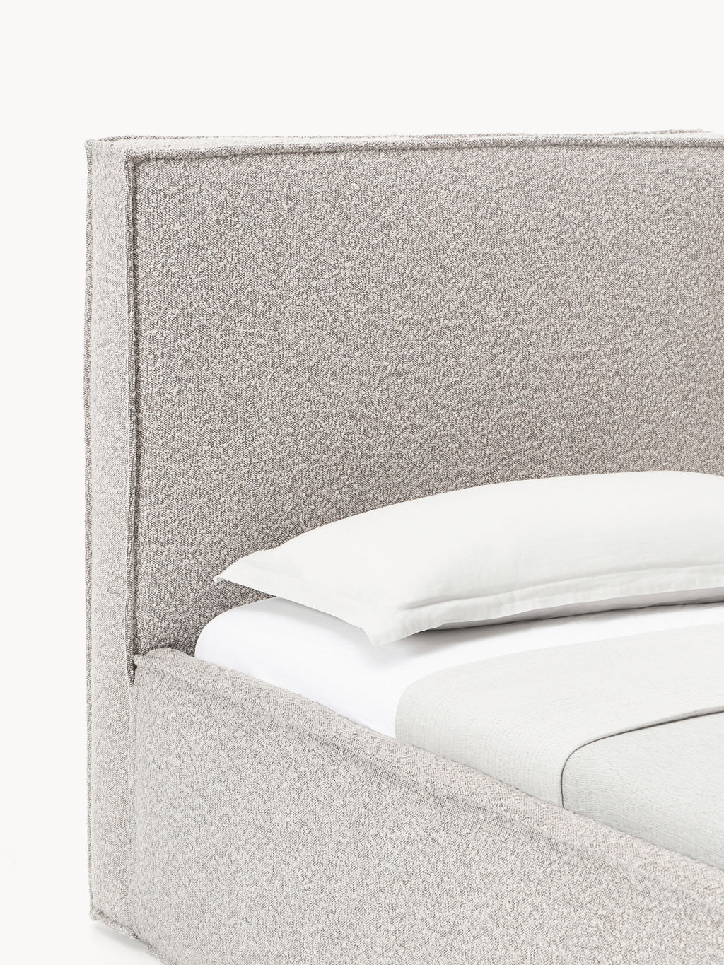 Dream Upholstered Bouclé Bed