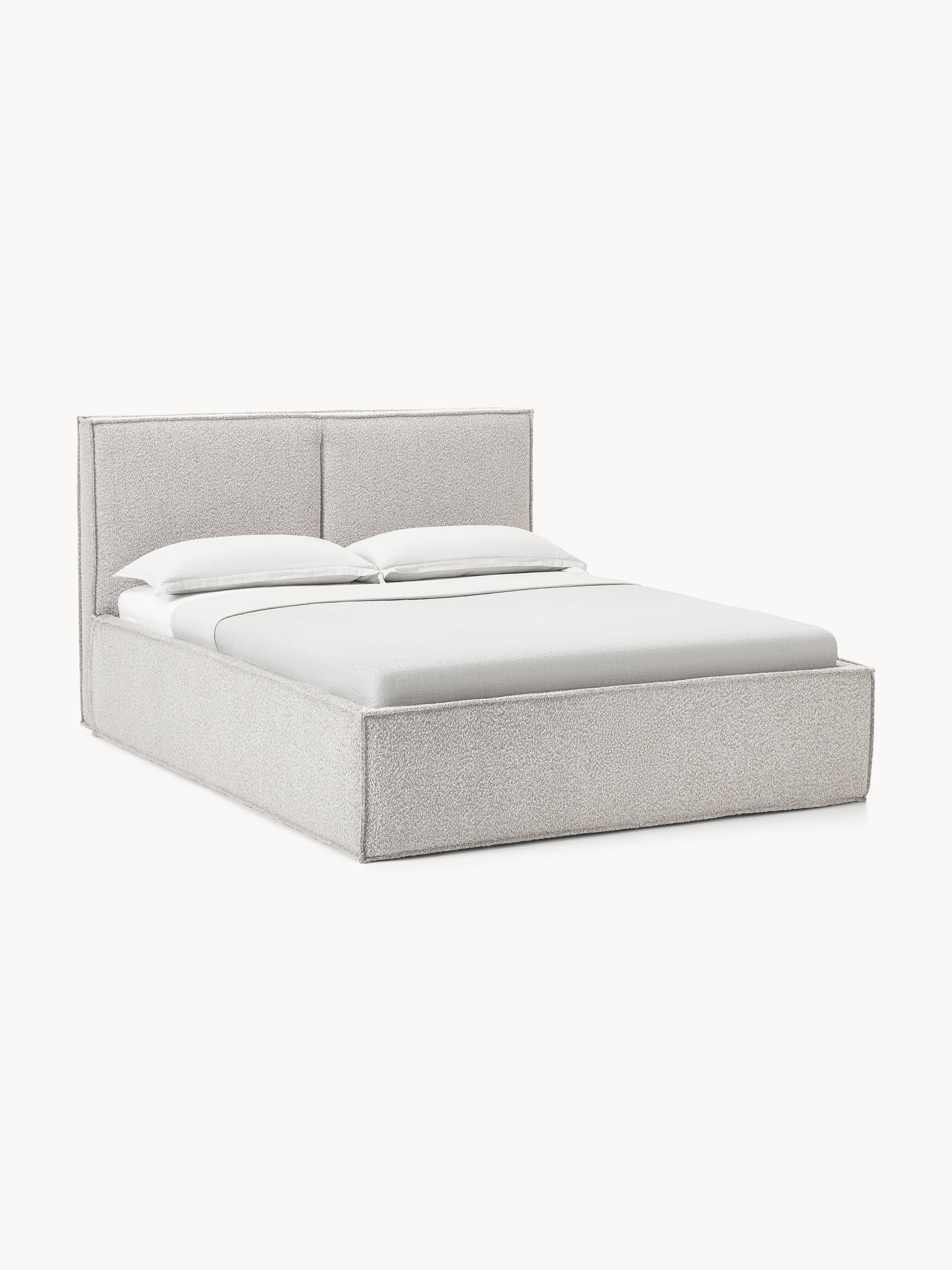 Gallery image 1 - Upholstered Bouclé Bed Dream
