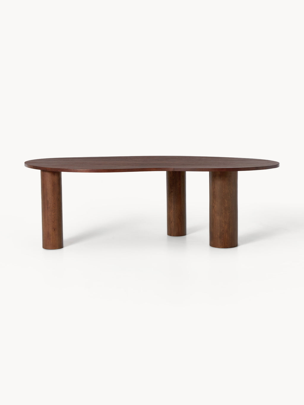 Naruto Organic-Shaped Oak Wood Dining Table, in various sizes