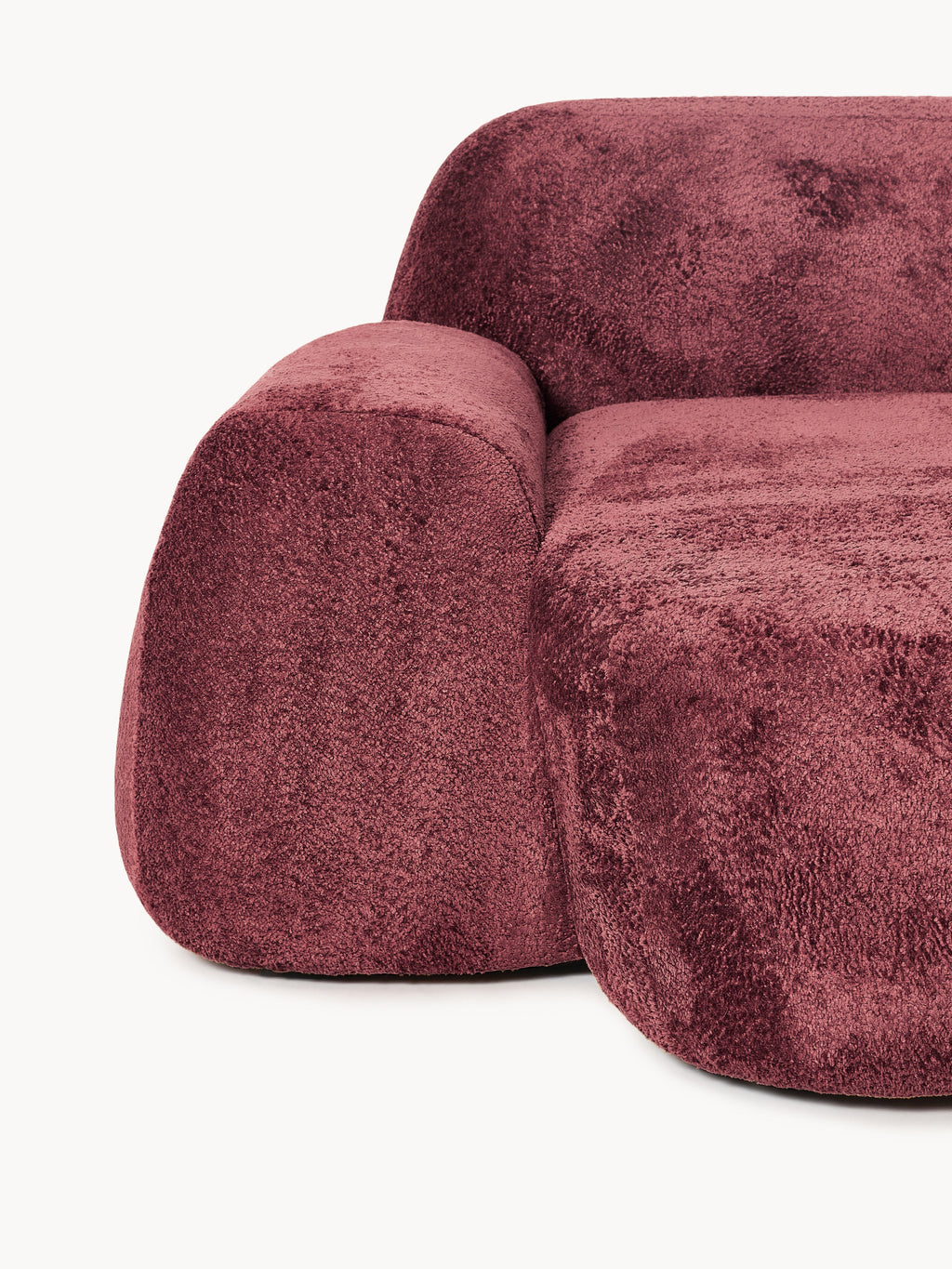 Wolke XL Teddy Bouclé Lounge Chair