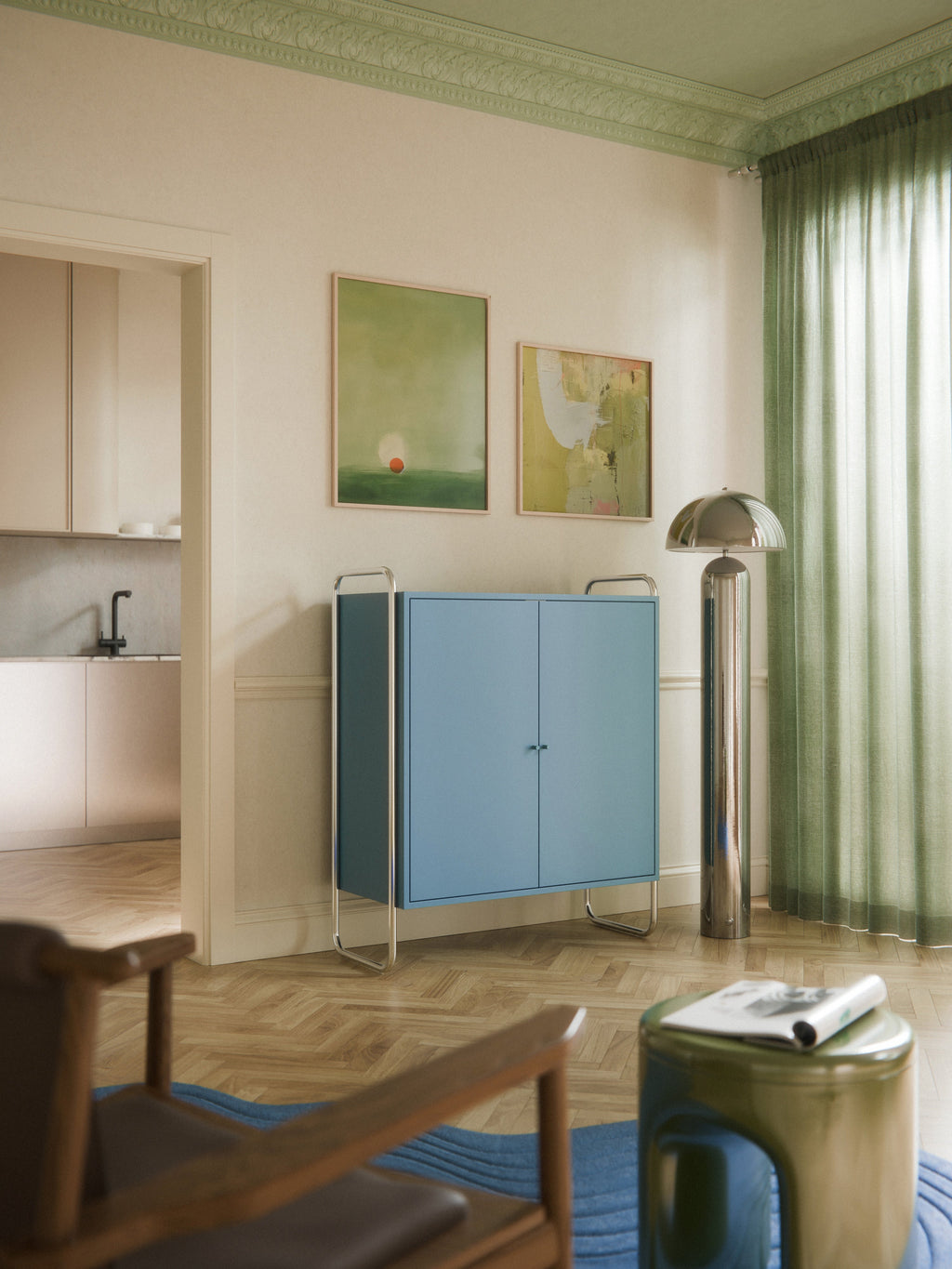 Robyn Metal Highboard