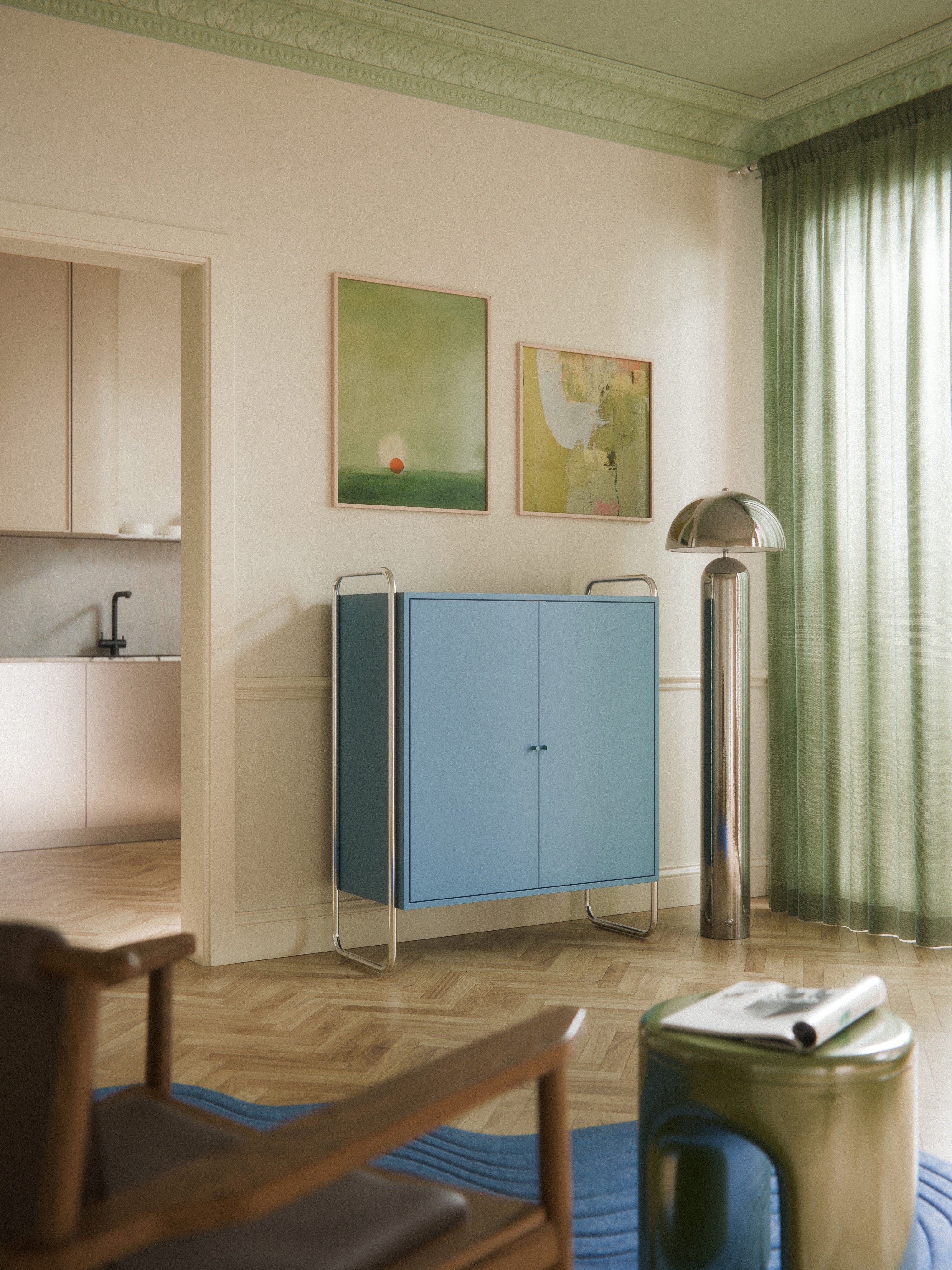 Robyn Metal Highboard