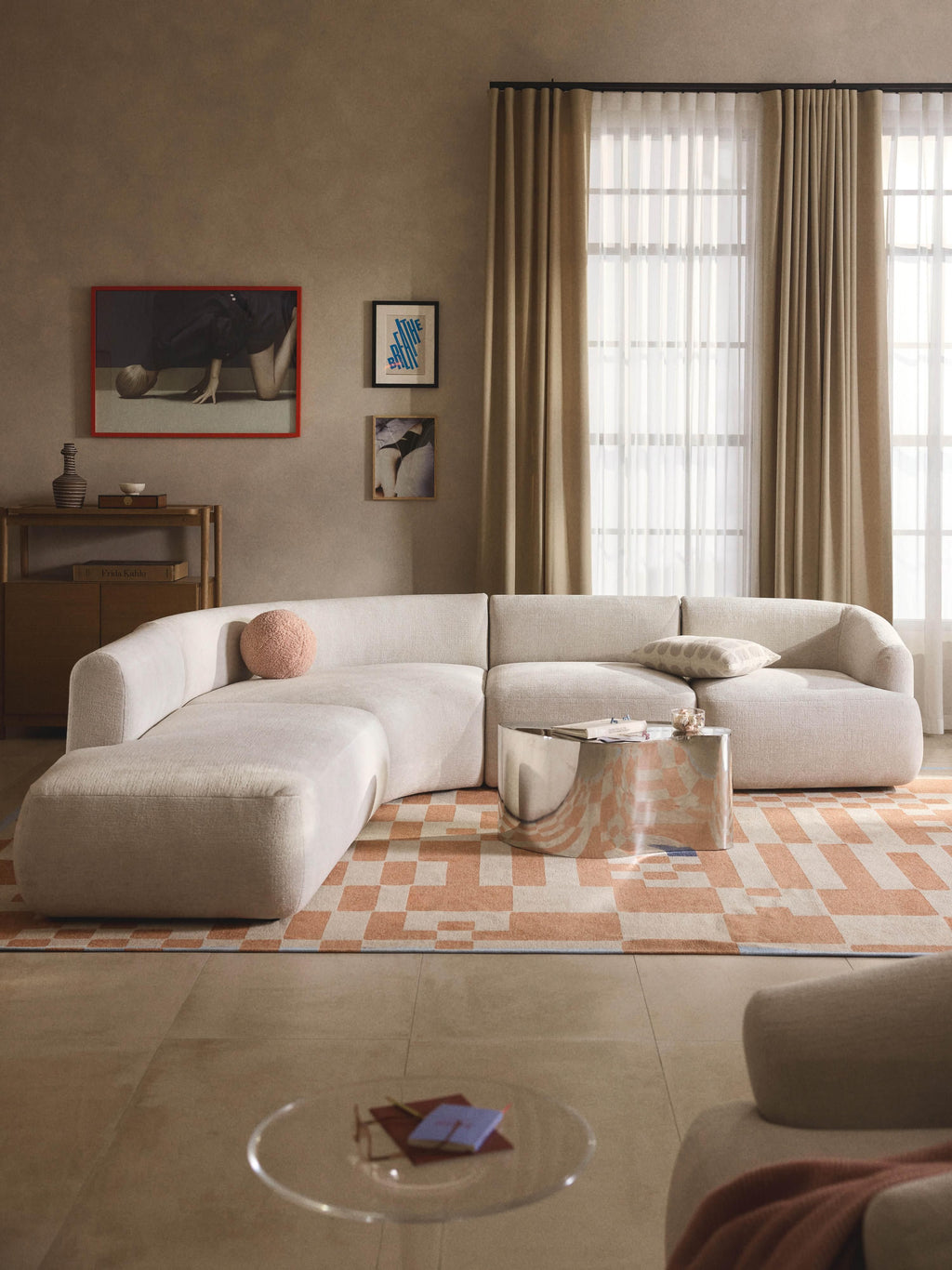 Sofia Modular Corner Sofa (4-seater)