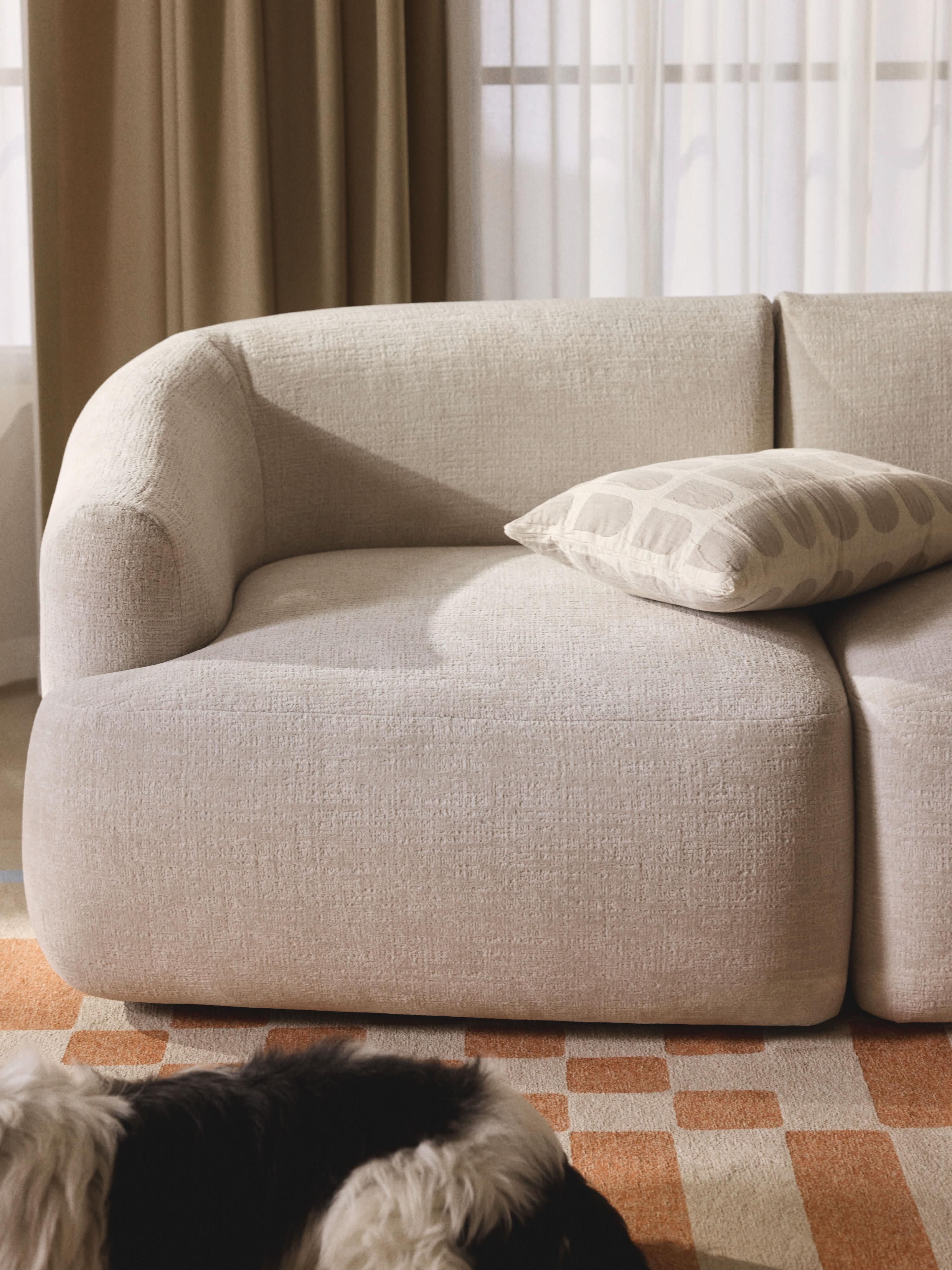 Sofia Modular Corner Sofa (4-seater)