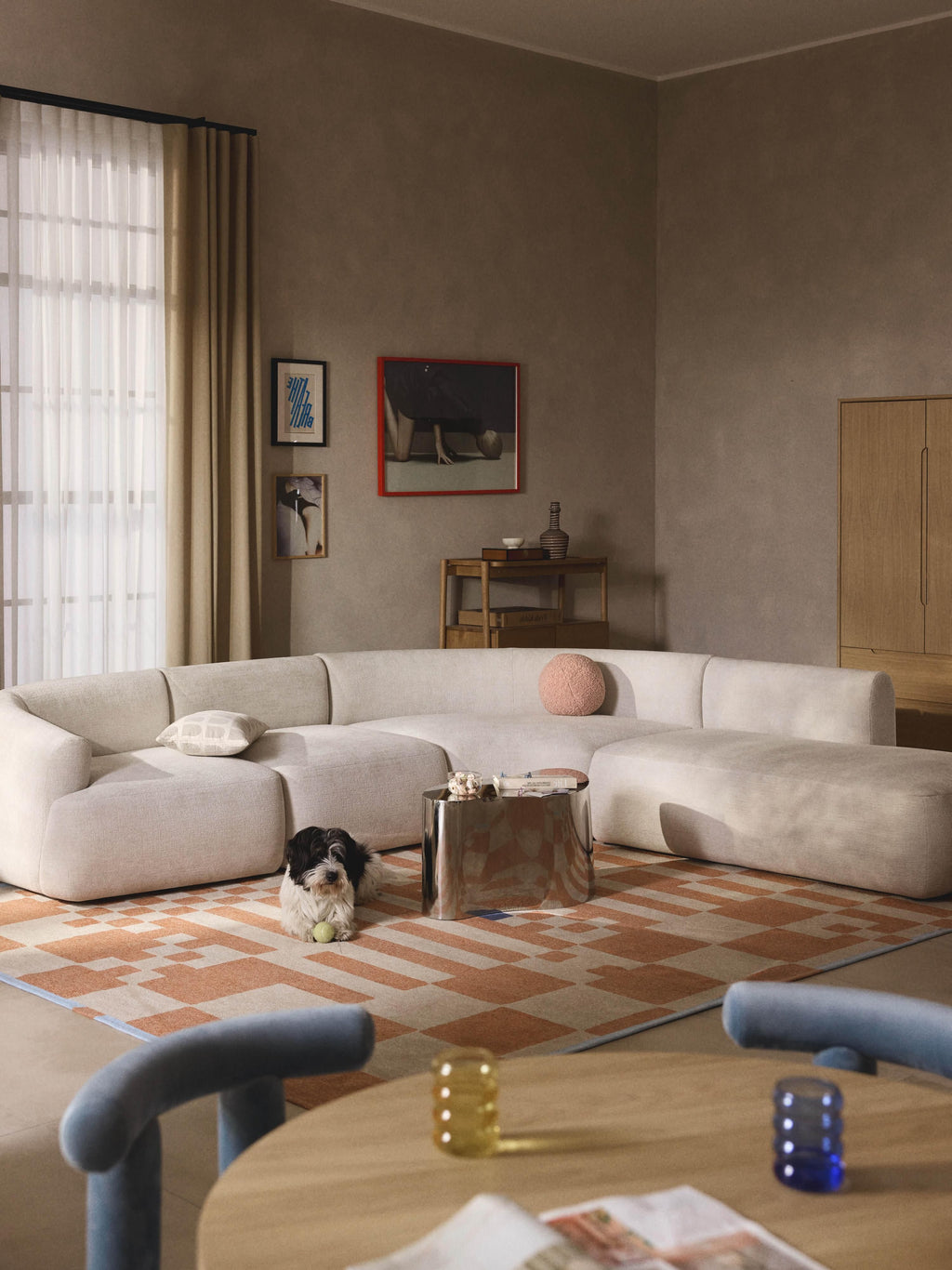Sofia Modular Corner Sofa (4-seater)