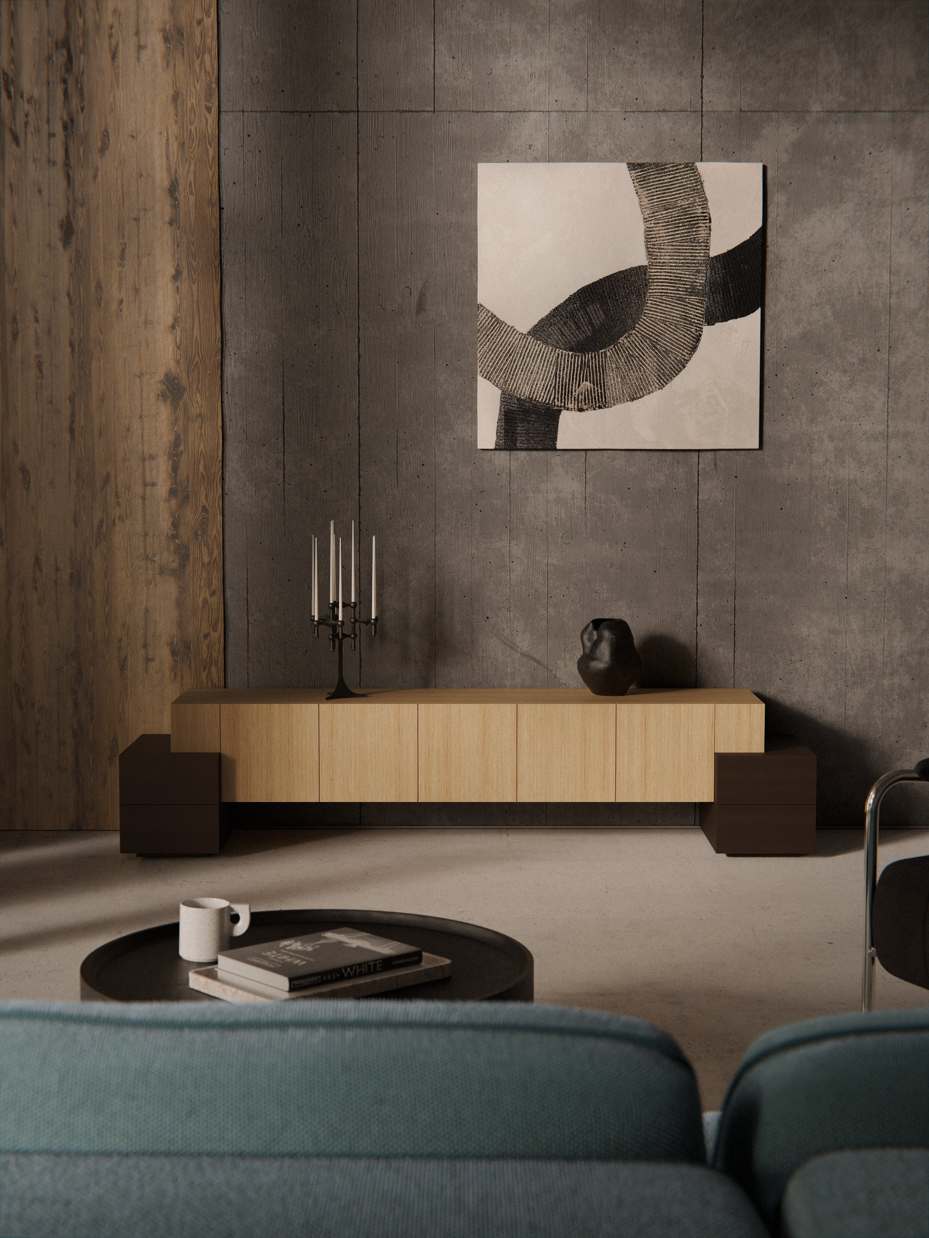Pino Wooden TV Stand